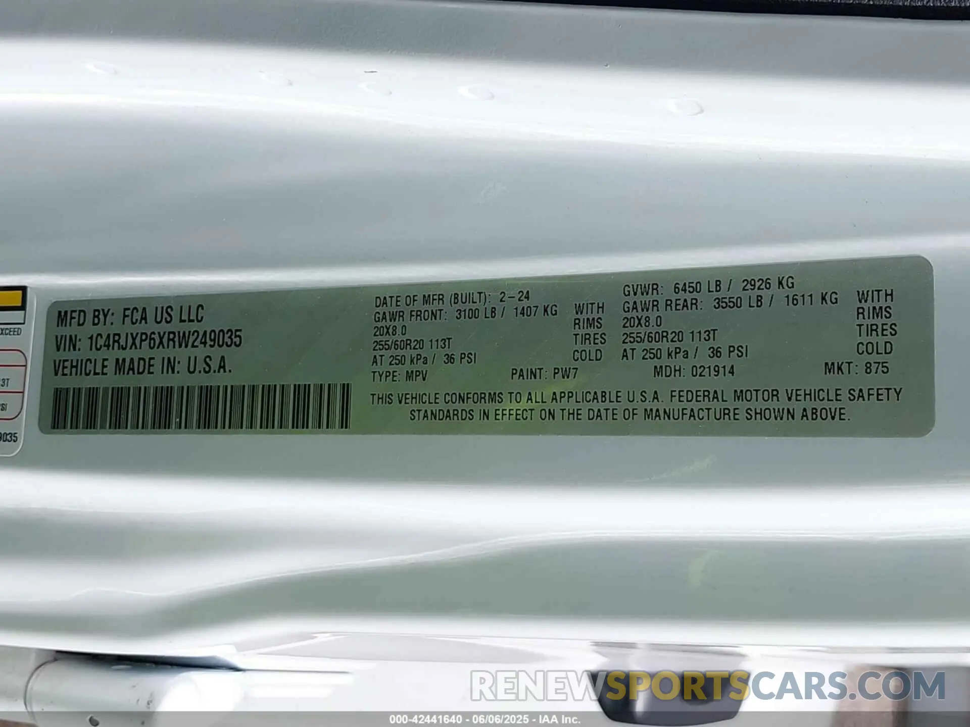 9 Photograph of a damaged car 1C4RJXP6XRW249035 JEEP WRANGLER 4XE 2024