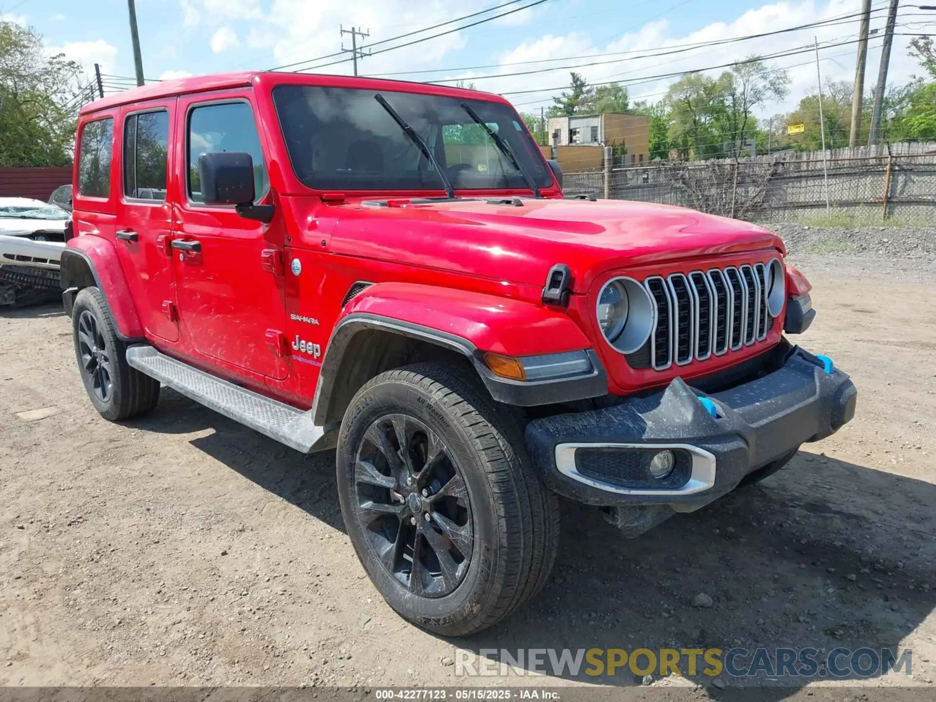 1 Photograph of a damaged car 1C4RJXP6XRW306107 JEEP WRANGLER 4XE 2024