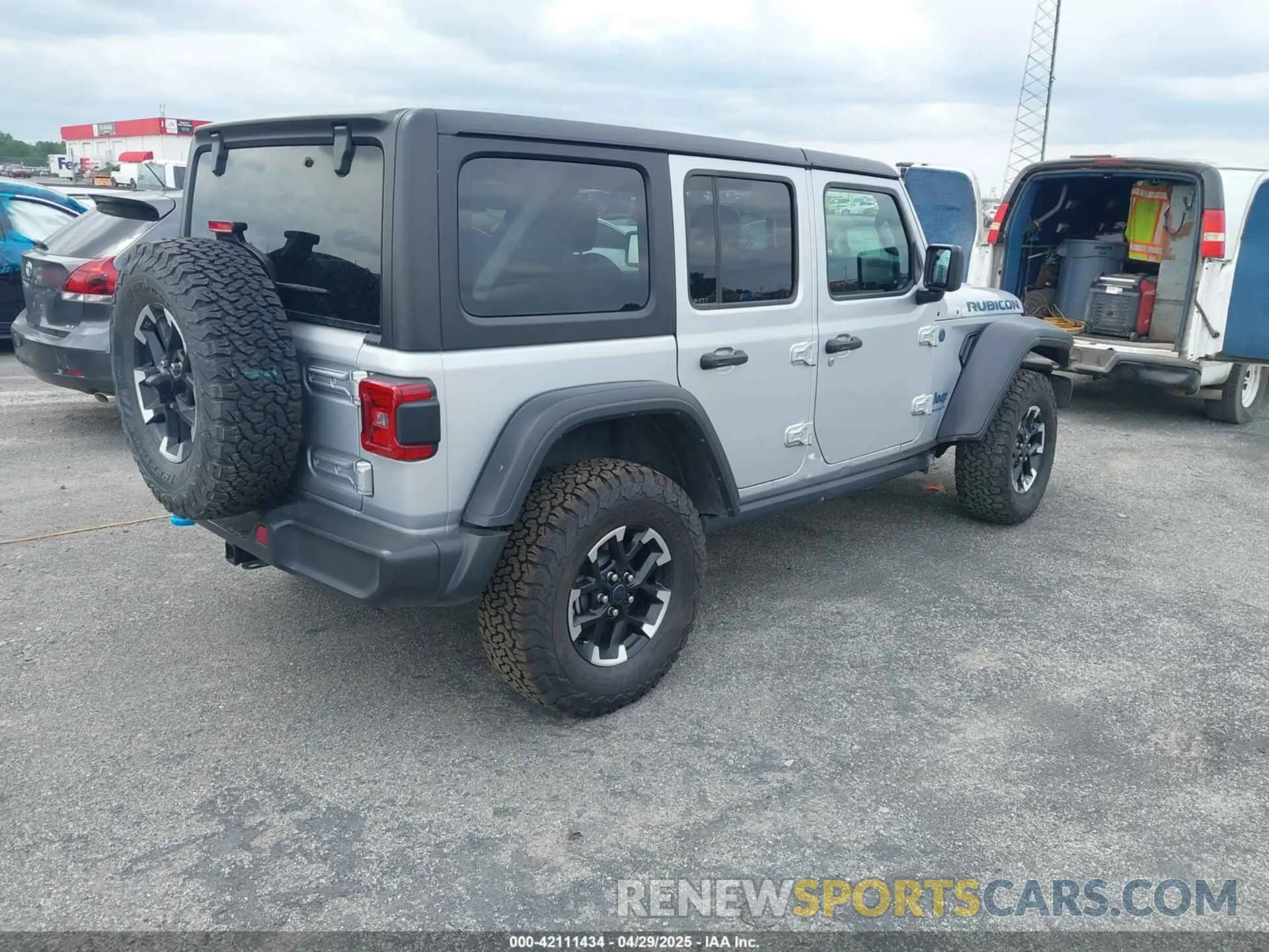 4 Photograph of a damaged car 1C4RJXR61RW224506 JEEP WRANGLER 4XE 2024