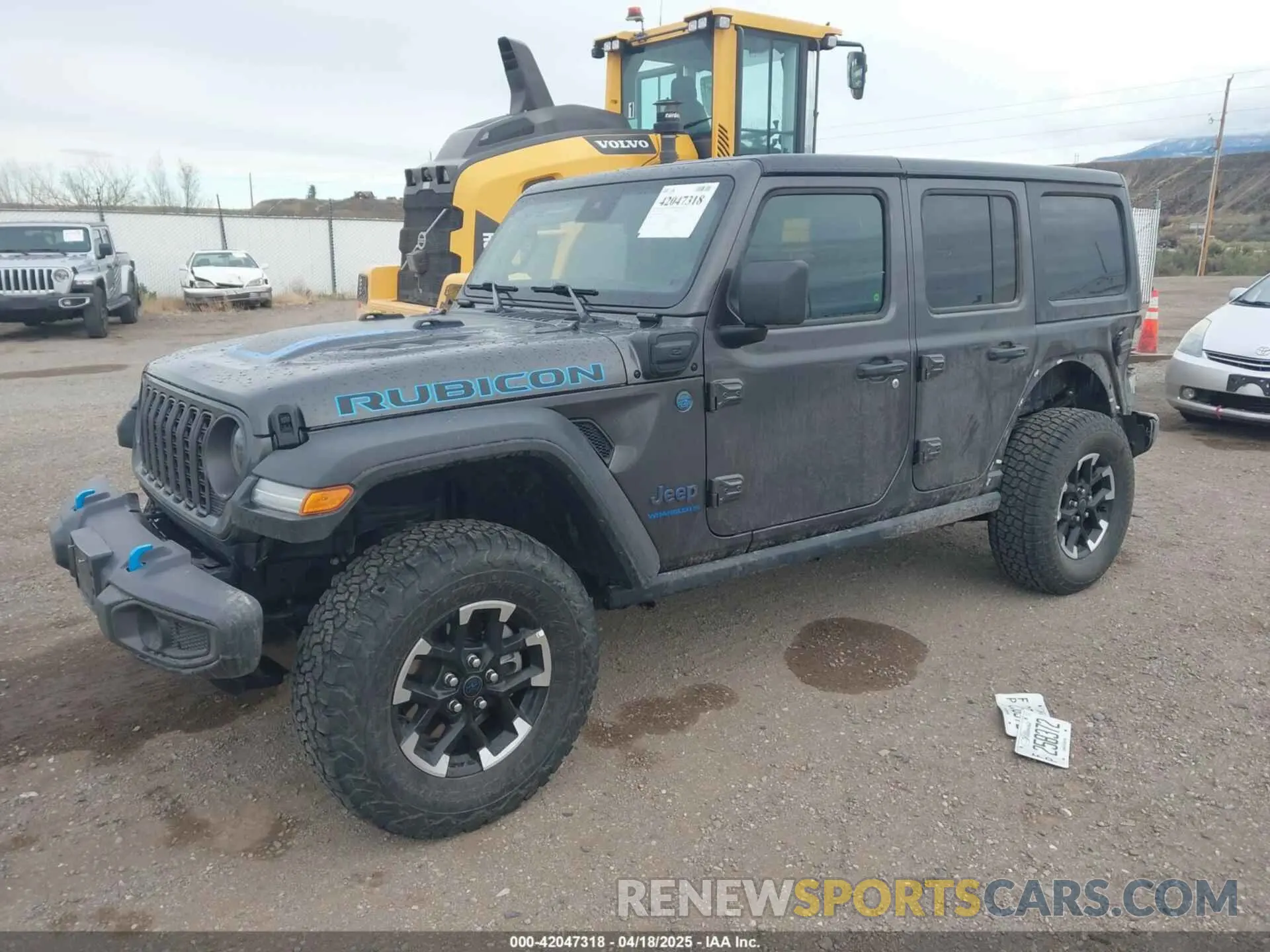 2 Photograph of a damaged car 1C4RJXR67RW276710 JEEP WRANGLER 4XE 2024