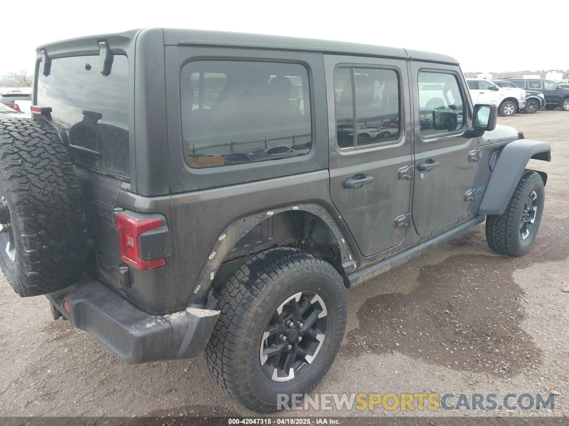 4 Photograph of a damaged car 1C4RJXR67RW276710 JEEP WRANGLER 4XE 2024