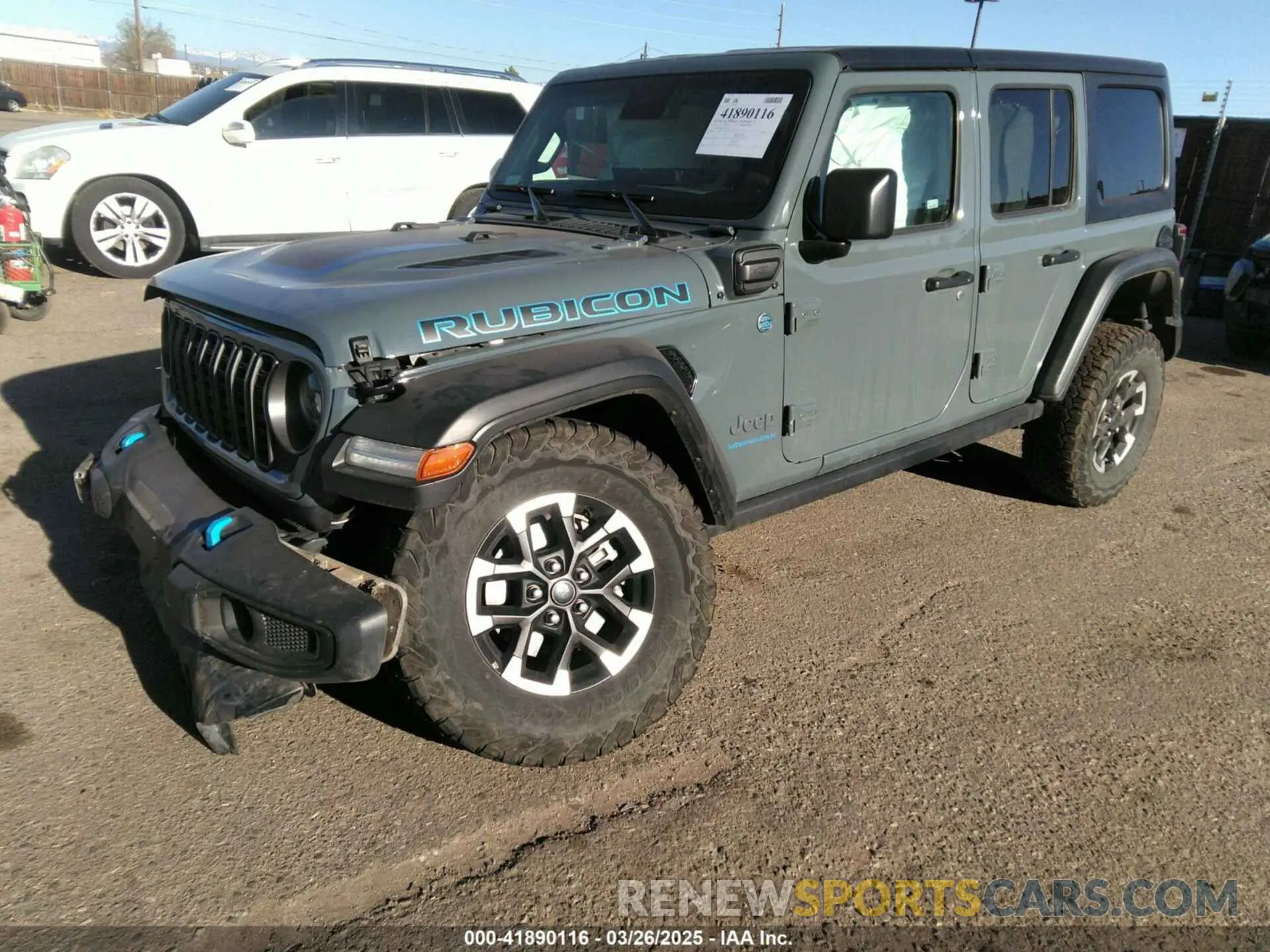 2 Photograph of a damaged car 1C4RJXR6XRW241272 JEEP WRANGLER 4XE 2024