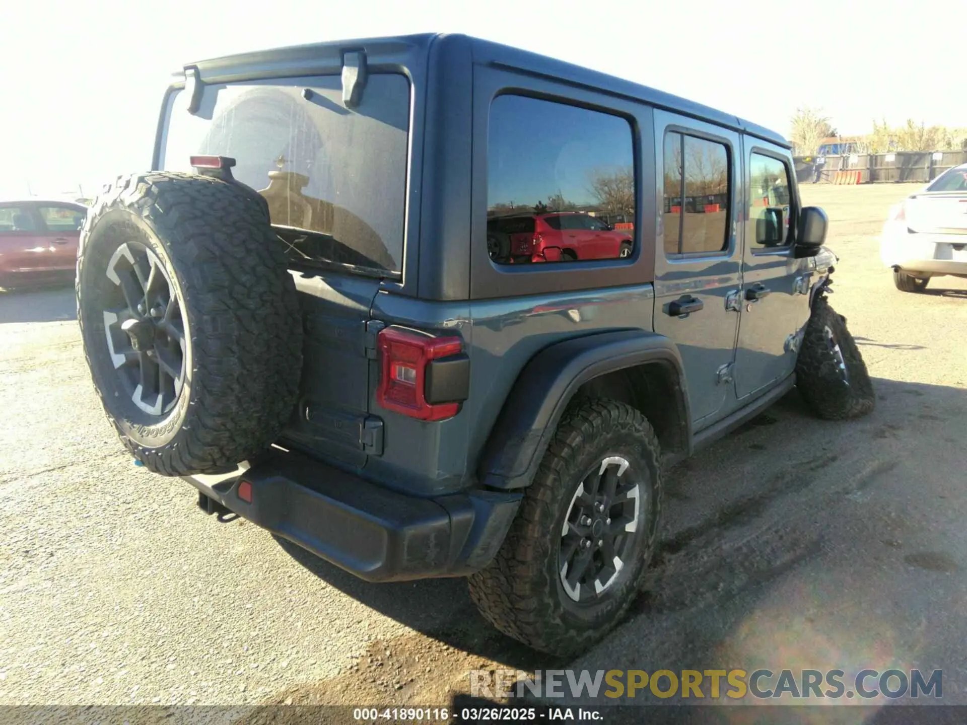 4 Photograph of a damaged car 1C4RJXR6XRW241272 JEEP WRANGLER 4XE 2024