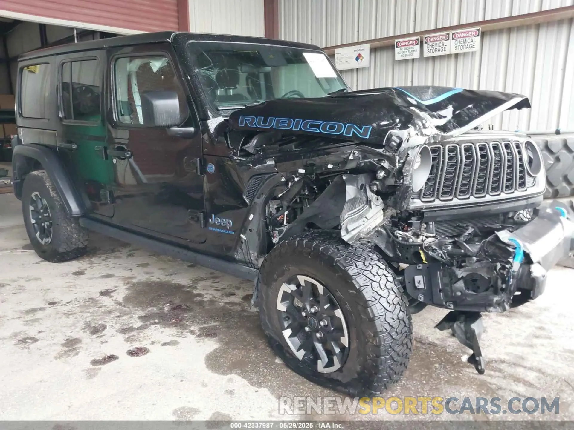 1 Photograph of a damaged car 1C4RJXR6XRW261960 JEEP WRANGLER 4XE 2024
