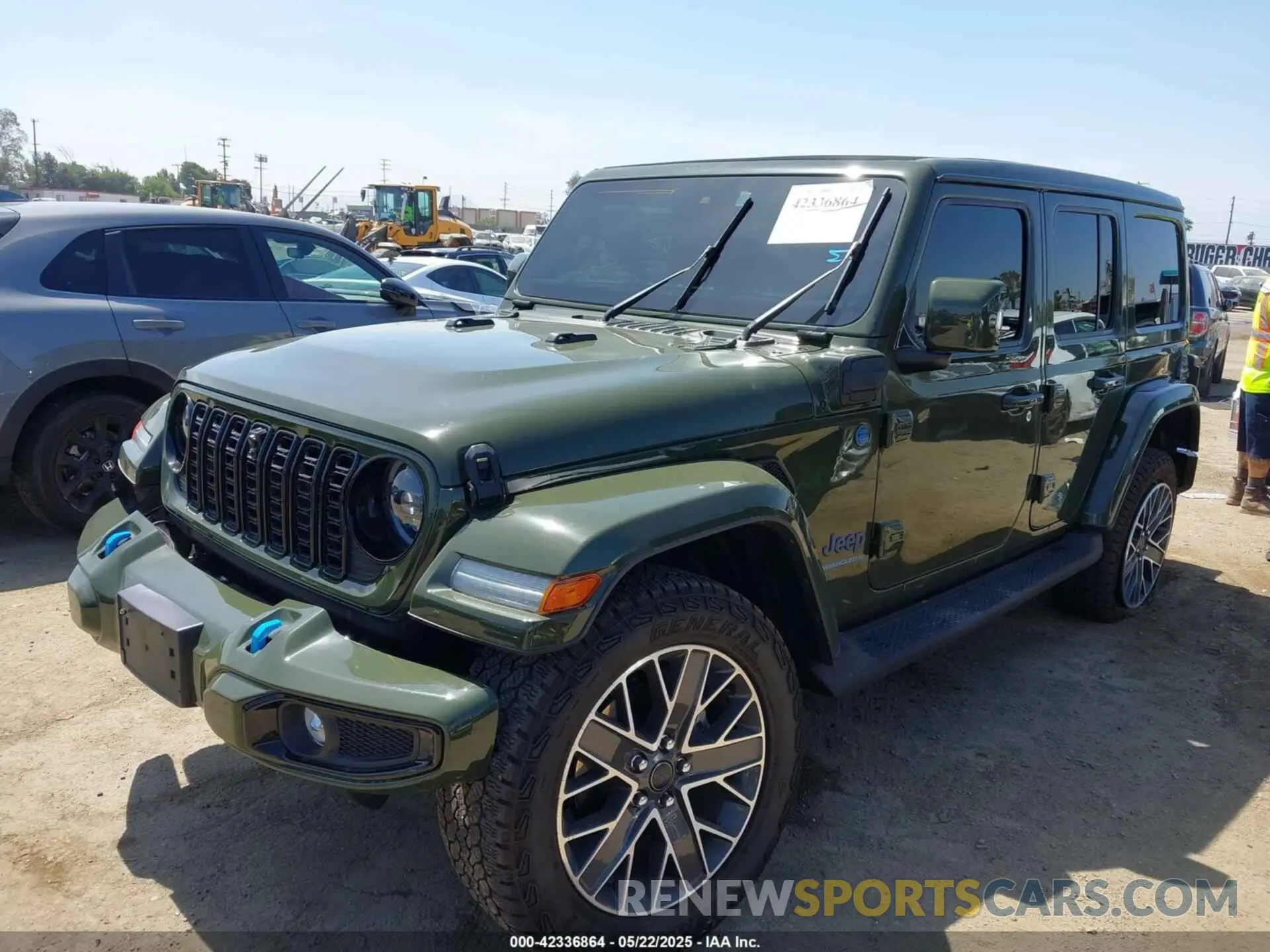 2 Photograph of a damaged car 1C4RJXU62RW145840 JEEP WRANGLER 4XE 2024