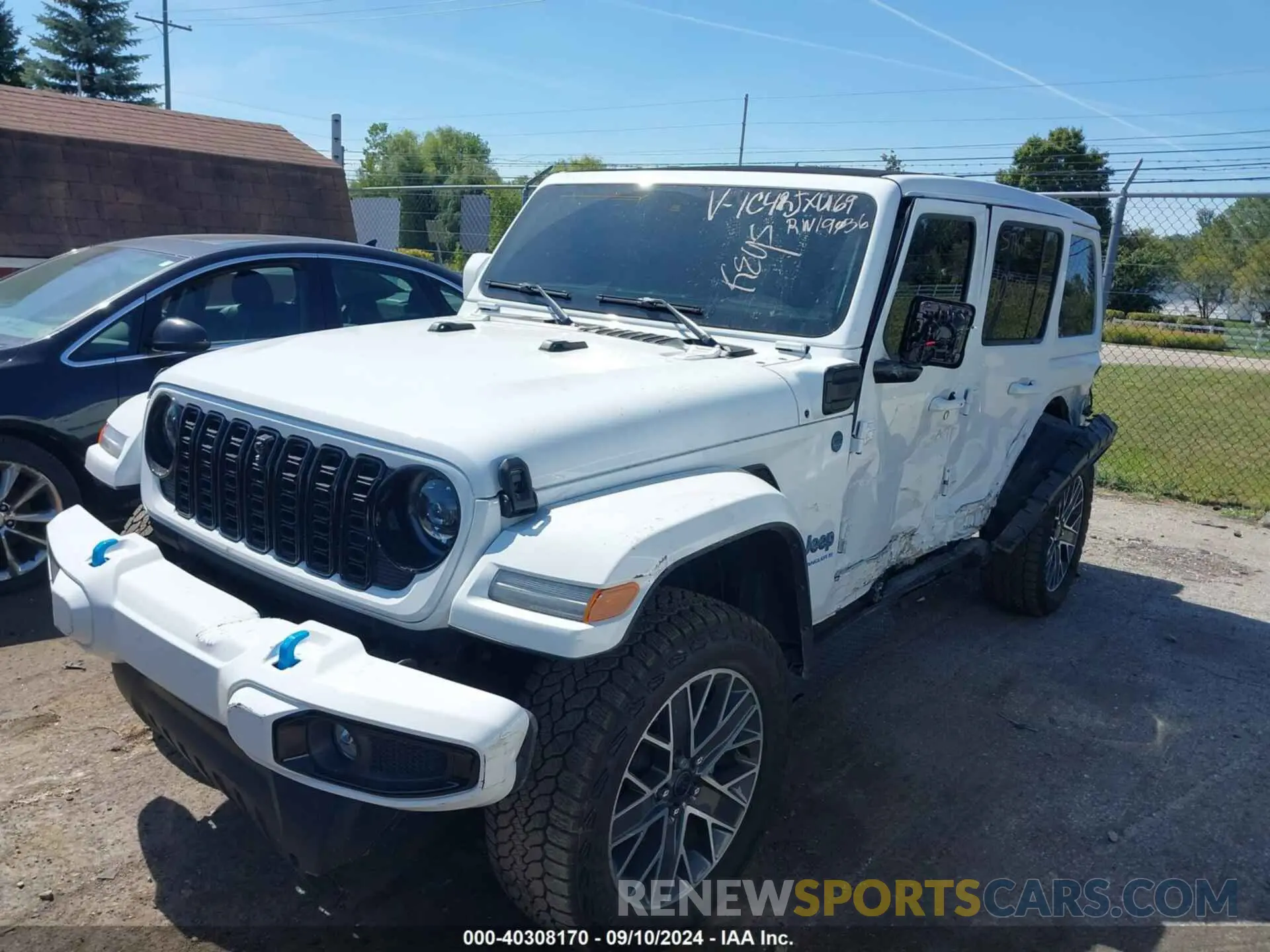 2 Photograph of a damaged car 1C4RJXU69RW190368 JEEP WRANGLER 4XE 2024