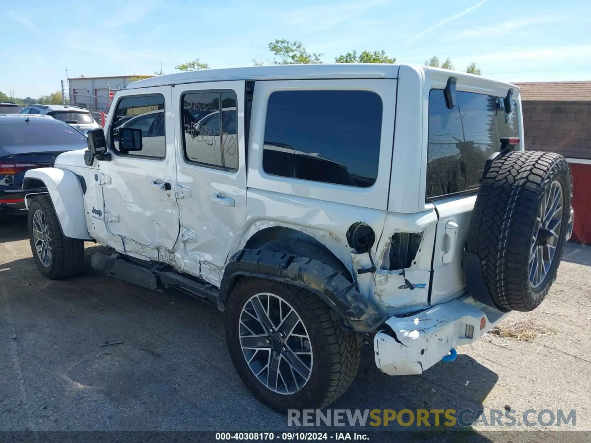 3 Photograph of a damaged car 1C4RJXU69RW190368 JEEP WRANGLER 4XE 2024