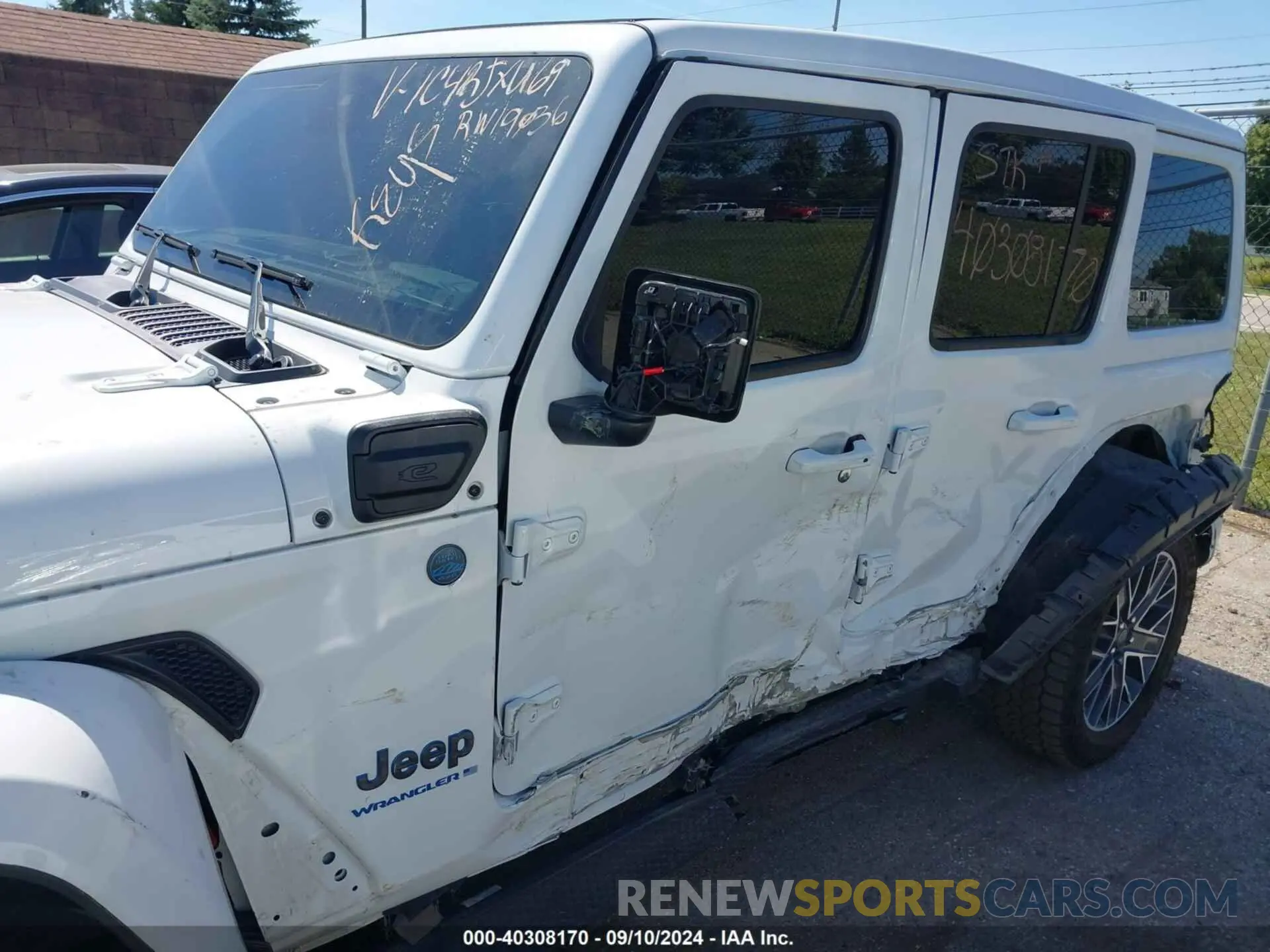 6 Photograph of a damaged car 1C4RJXU69RW190368 JEEP WRANGLER 4XE 2024