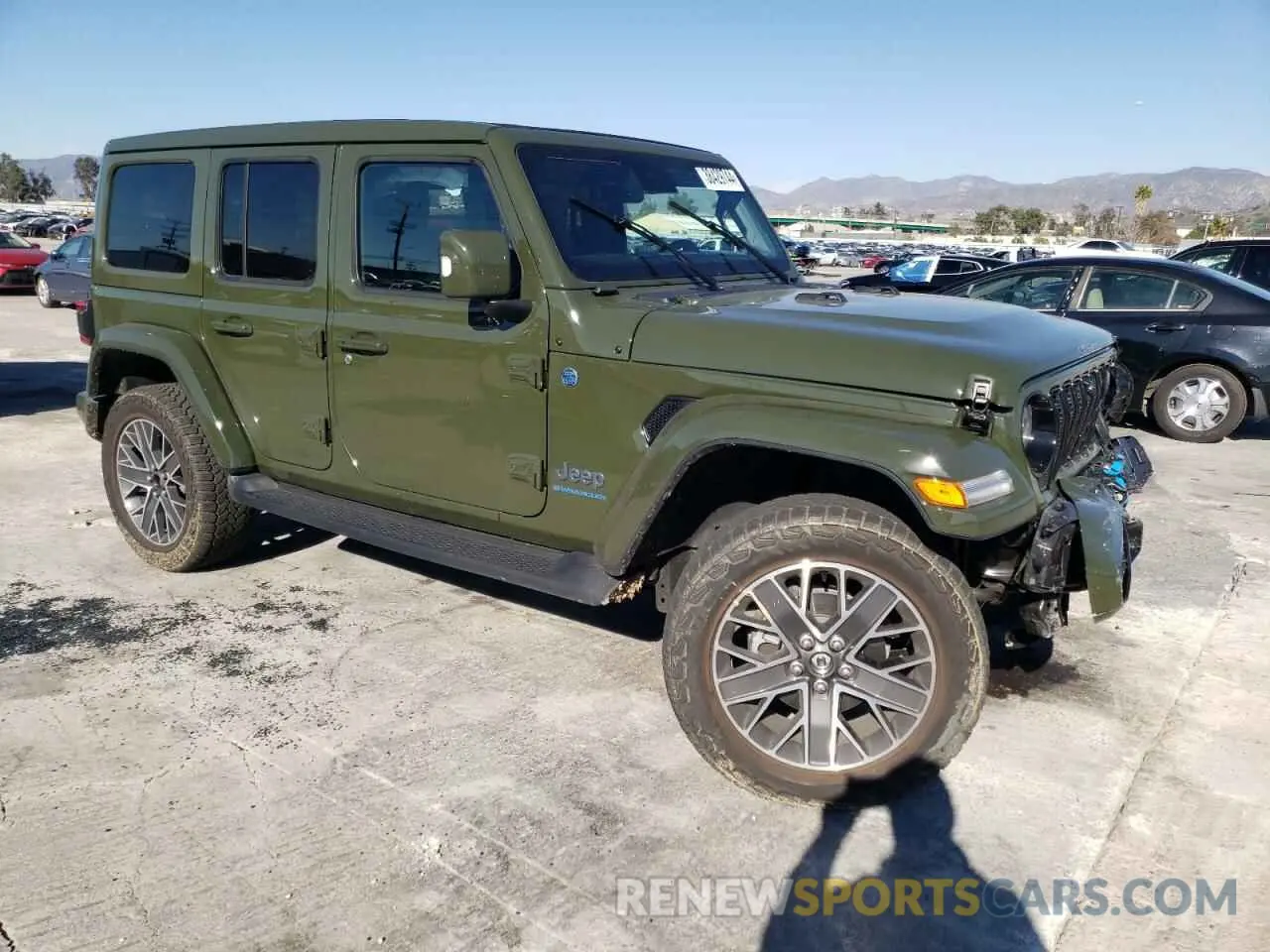 4 Photograph of a damaged car 1C4RJXU61RW115874 JEEP WRANGLER H 2024