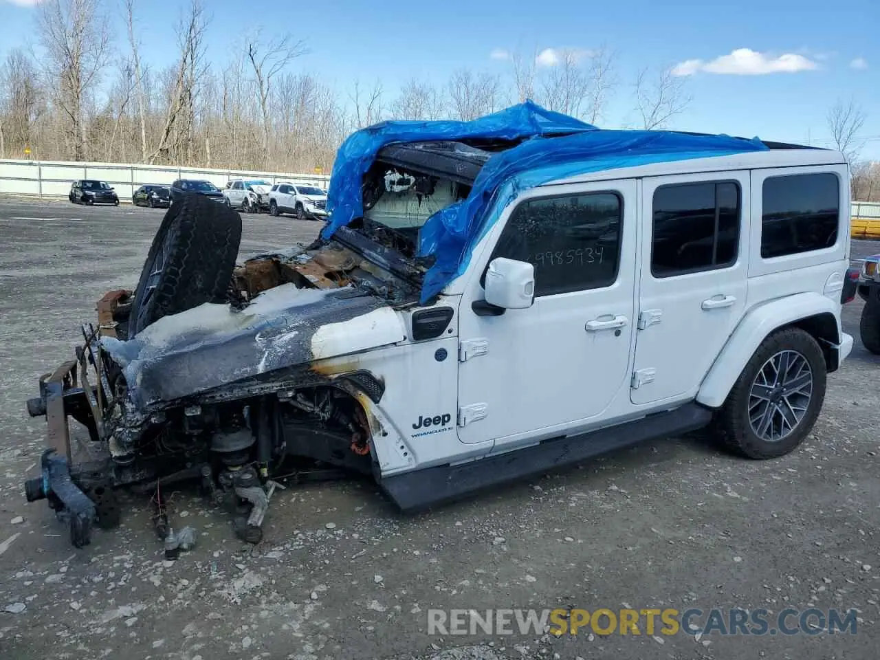 1 Photograph of a damaged car 1C4RJXU62RW168261 JEEP WRANGLER H 2024
