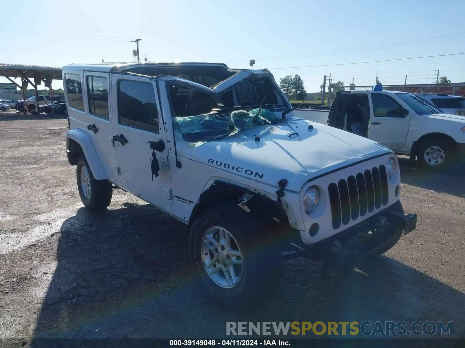 1 Photograph of a damaged car 1C4BJWFG5HL584466 JEEP WRANGLER UNLIMITED 2017