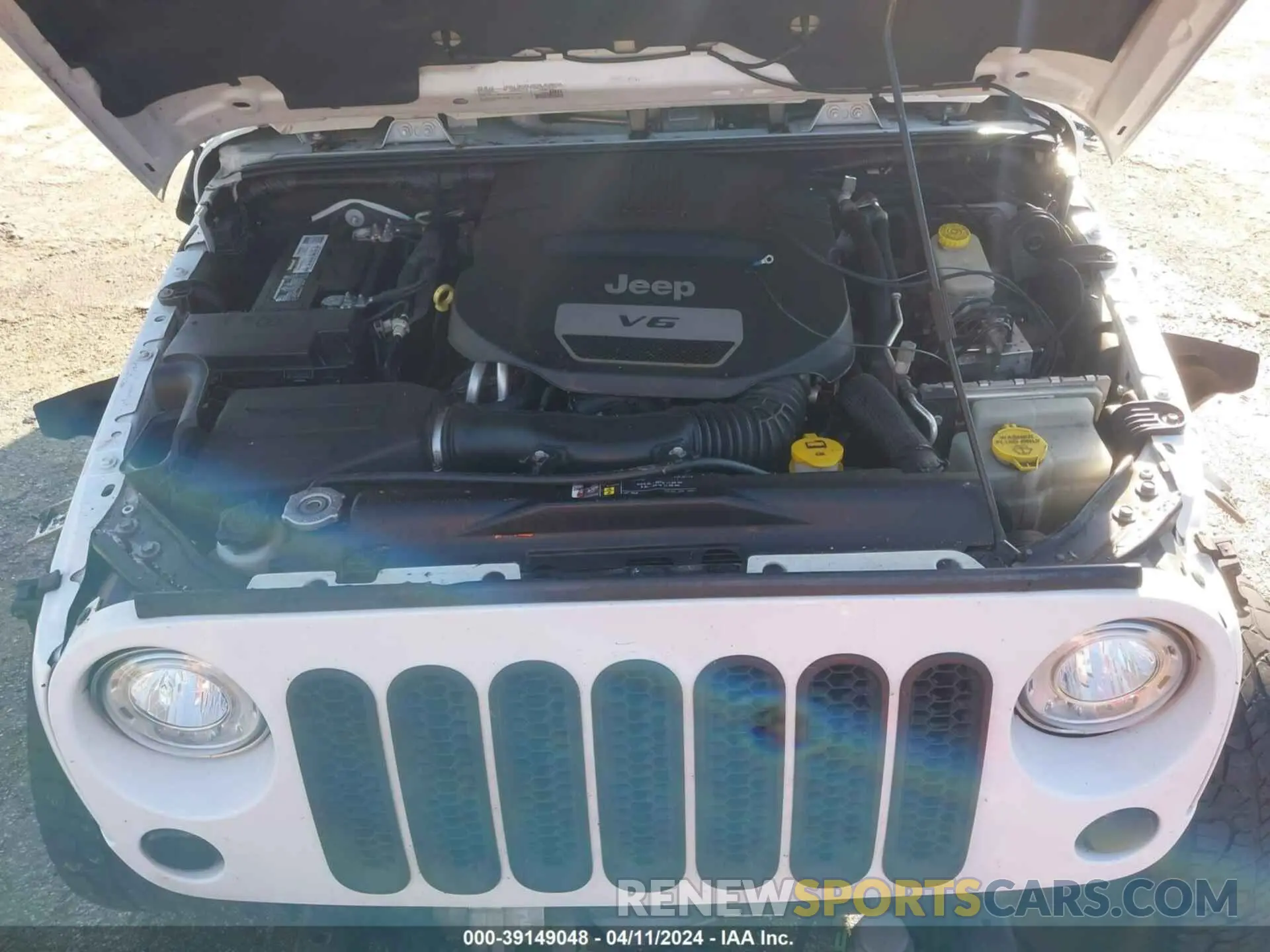 10 Photograph of a damaged car 1C4BJWFG5HL584466 JEEP WRANGLER UNLIMITED 2017