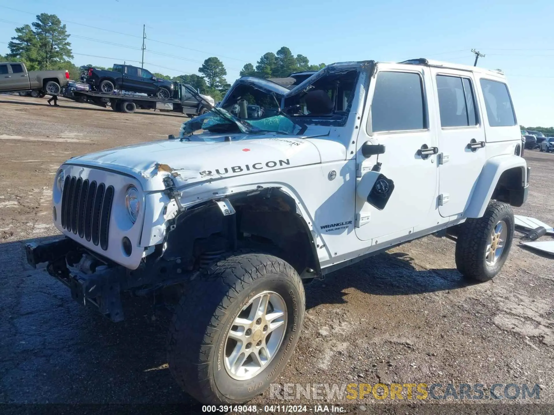 22 Photograph of a damaged car 1C4BJWFG5HL584466 JEEP WRANGLER UNLIMITED 2017