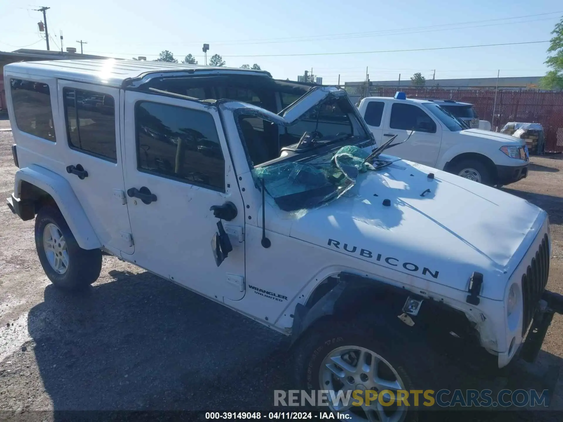 6 Photograph of a damaged car 1C4BJWFG5HL584466 JEEP WRANGLER UNLIMITED 2017