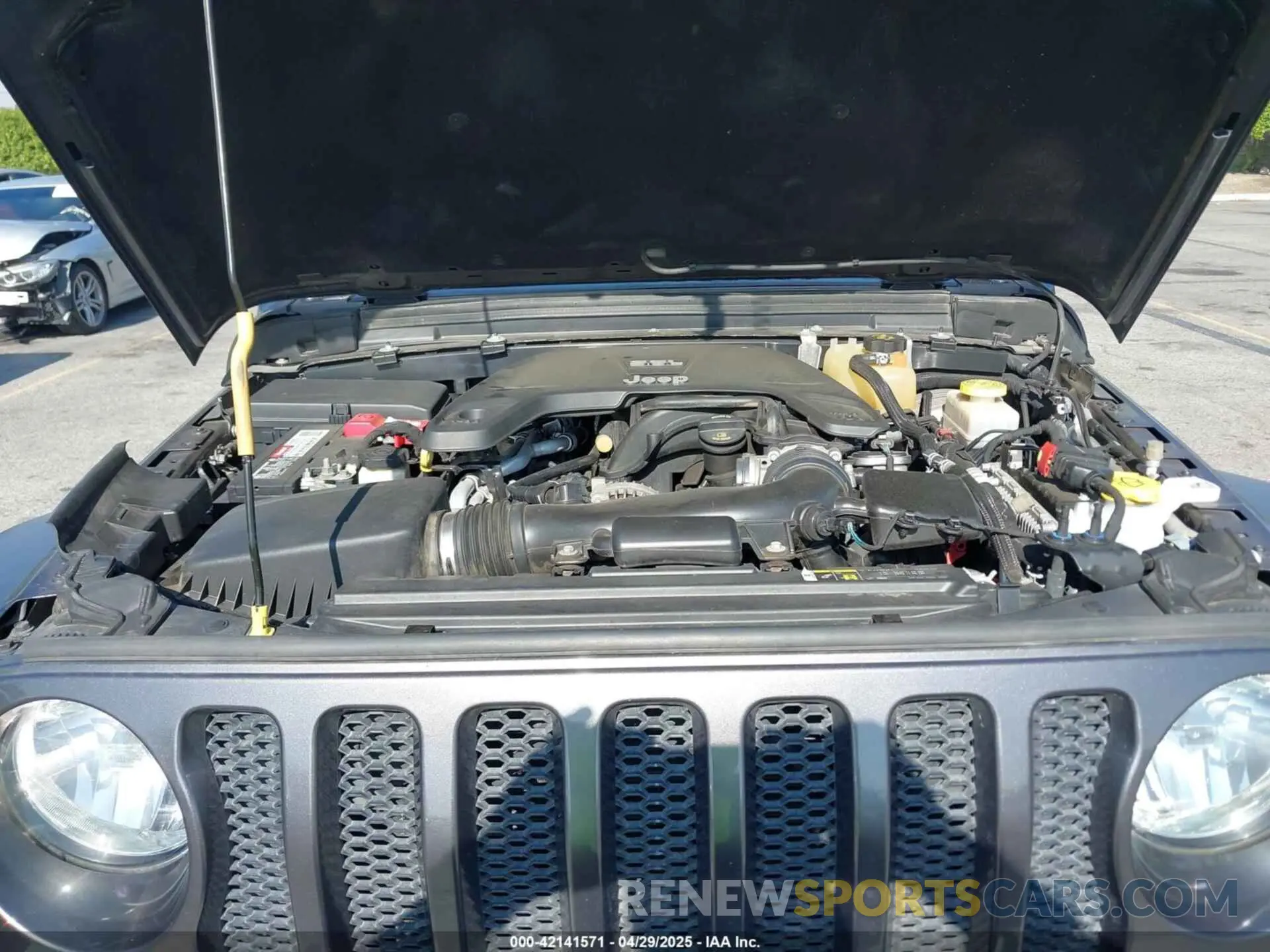 10 Photograph of a damaged car 1C4HJXDG1KW528470 JEEP WRANGLER UNLIMITED 2019