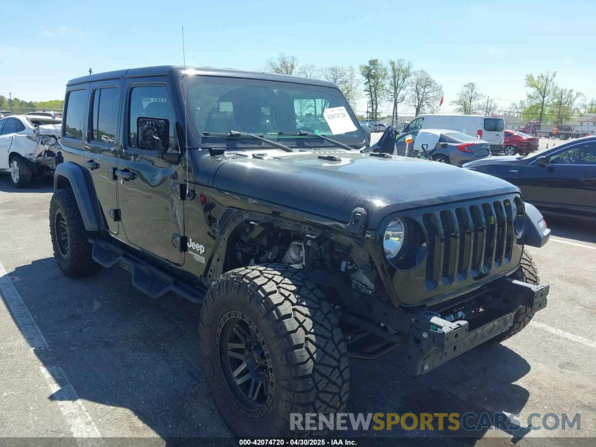 6 Photograph of a damaged car 1C4HJXDG1KW530168 JEEP WRANGLER UNLIMITED 2019