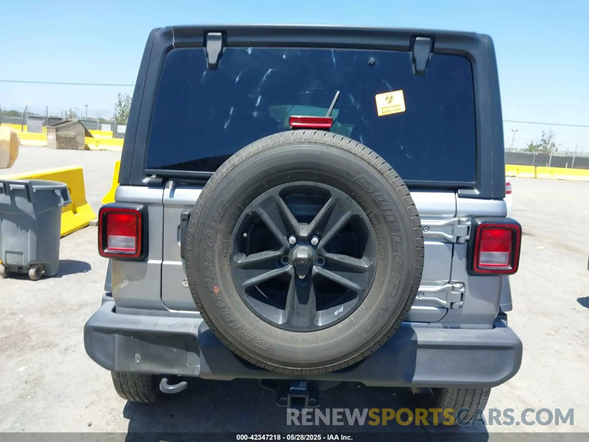 15 Photograph of a damaged car 1C4HJXDG1KW632215 JEEP WRANGLER UNLIMITED 2019
