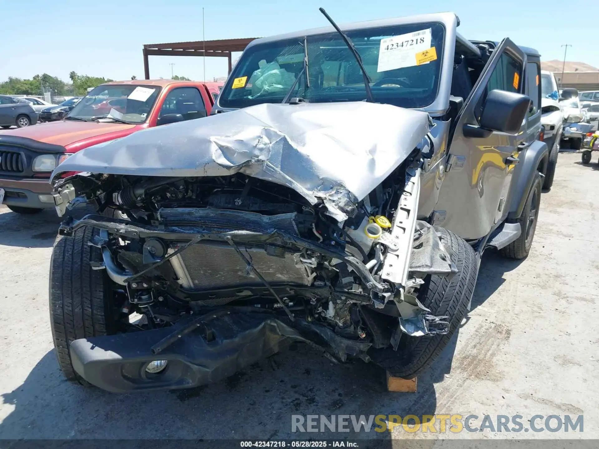 6 Photograph of a damaged car 1C4HJXDG1KW632215 JEEP WRANGLER UNLIMITED 2019