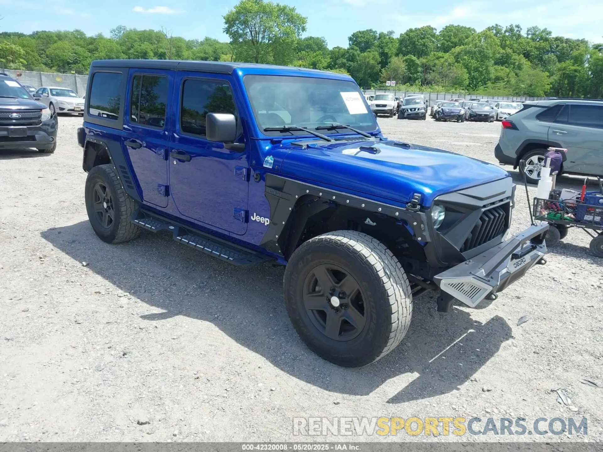 1 Photograph of a damaged car 1C4HJXDG2KW532866 JEEP WRANGLER UNLIMITED 2019
