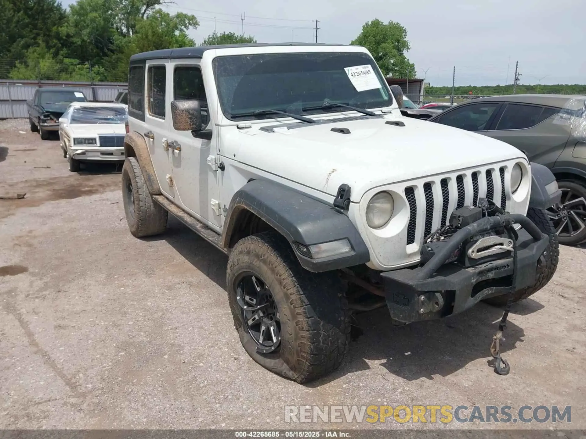 1 Photograph of a damaged car 1C4HJXDG3KW507121 JEEP WRANGLER UNLIMITED 2019