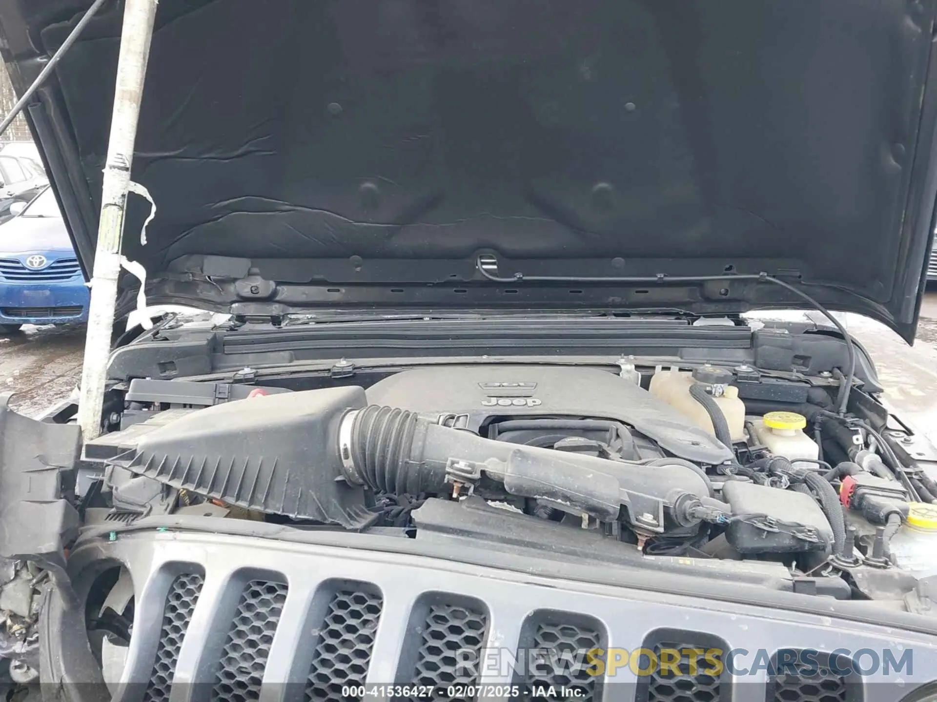 10 Photograph of a damaged car 1C4HJXDG3KW569392 JEEP WRANGLER UNLIMITED 2019