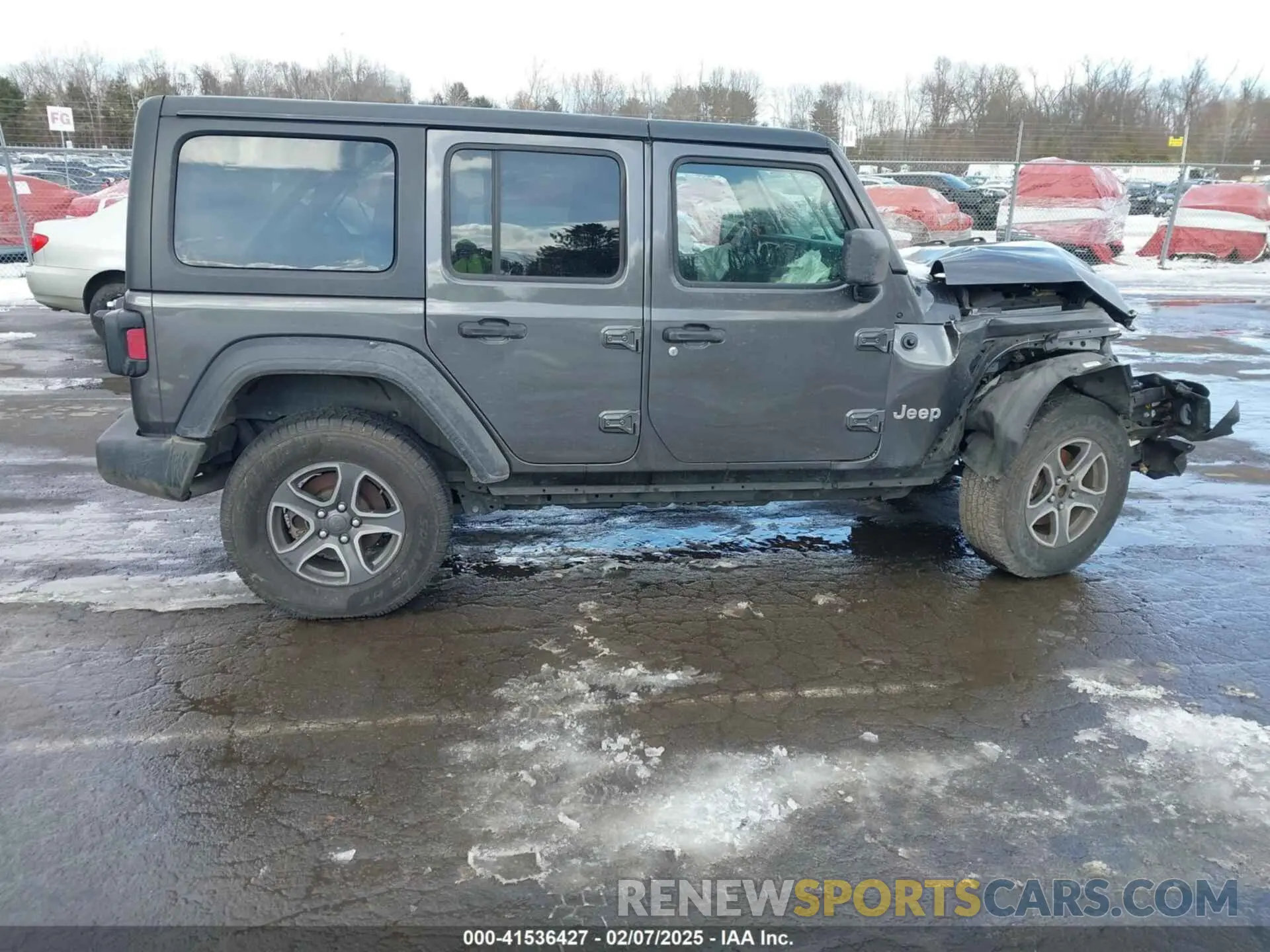 14 Photograph of a damaged car 1C4HJXDG3KW569392 JEEP WRANGLER UNLIMITED 2019
