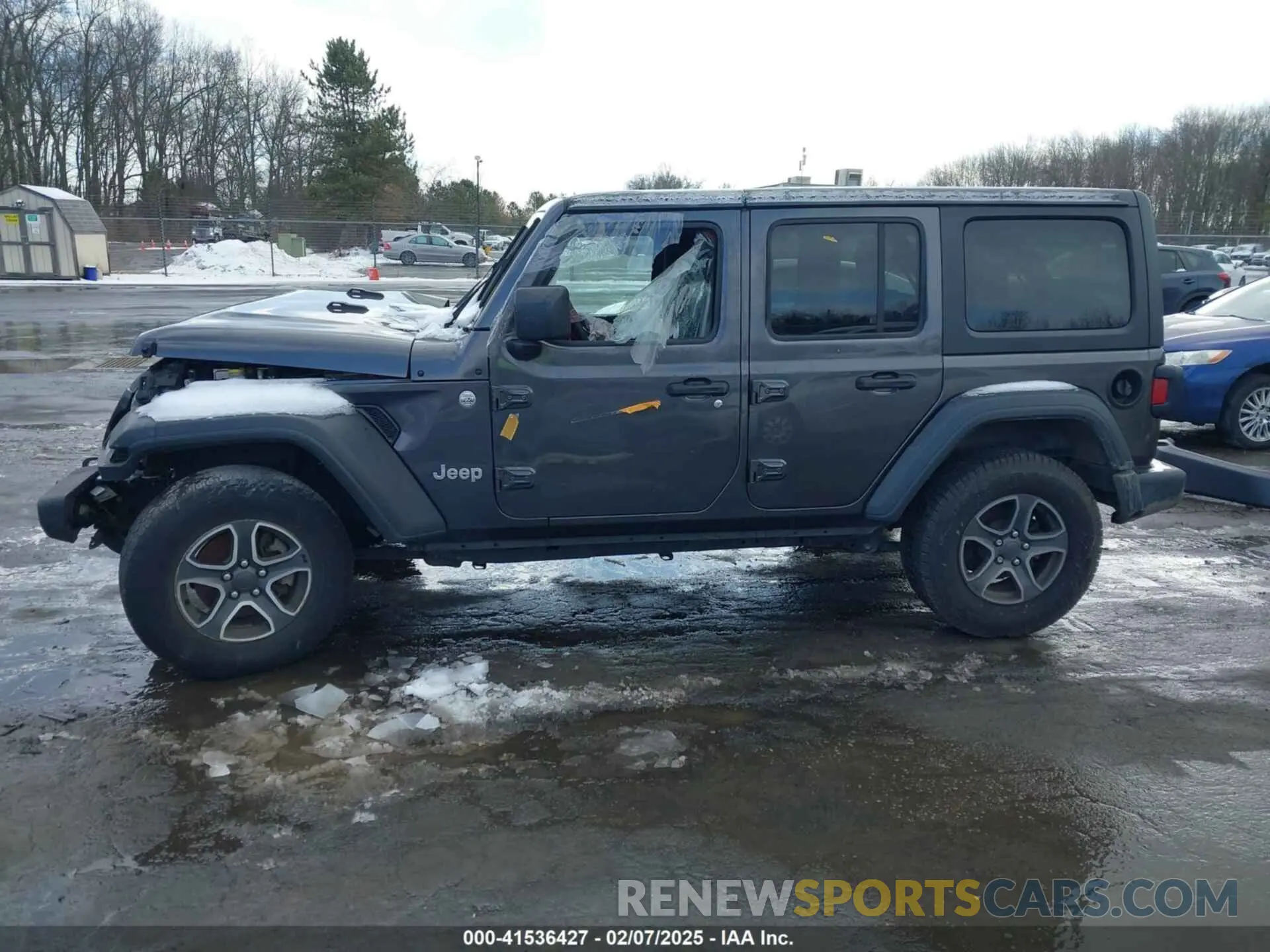 15 Photograph of a damaged car 1C4HJXDG3KW569392 JEEP WRANGLER UNLIMITED 2019