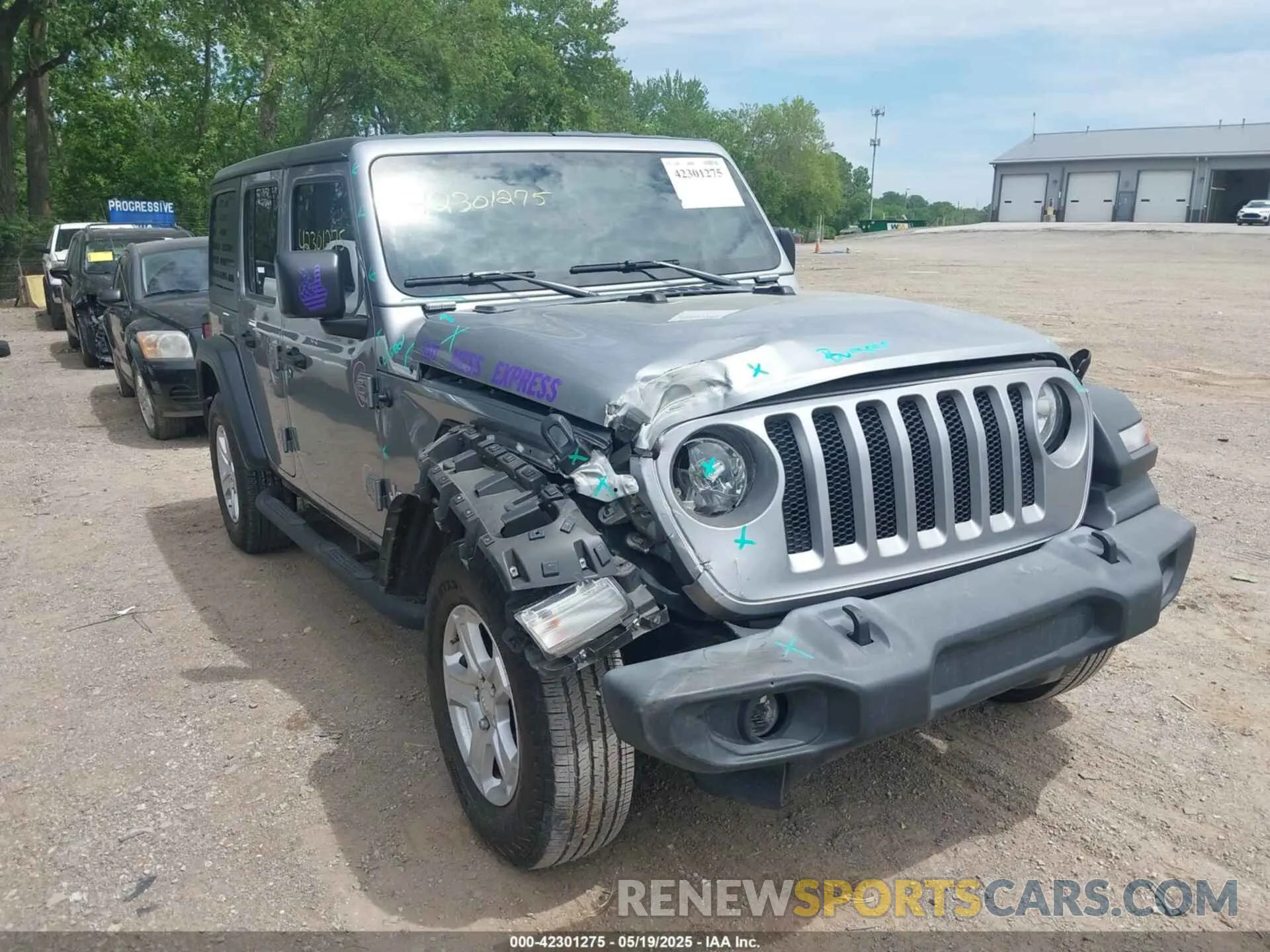 1 Photograph of a damaged car 1C4HJXDG4KW509864 JEEP WRANGLER UNLIMITED 2019