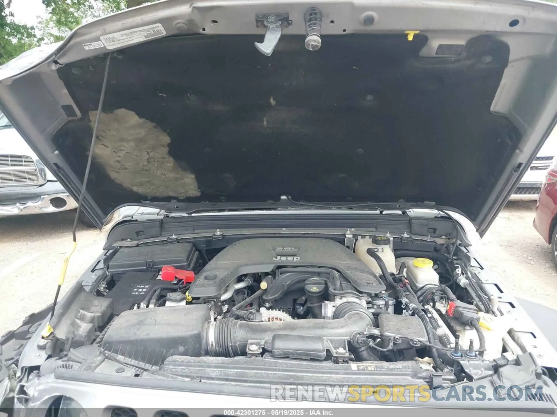 10 Photograph of a damaged car 1C4HJXDG4KW509864 JEEP WRANGLER UNLIMITED 2019