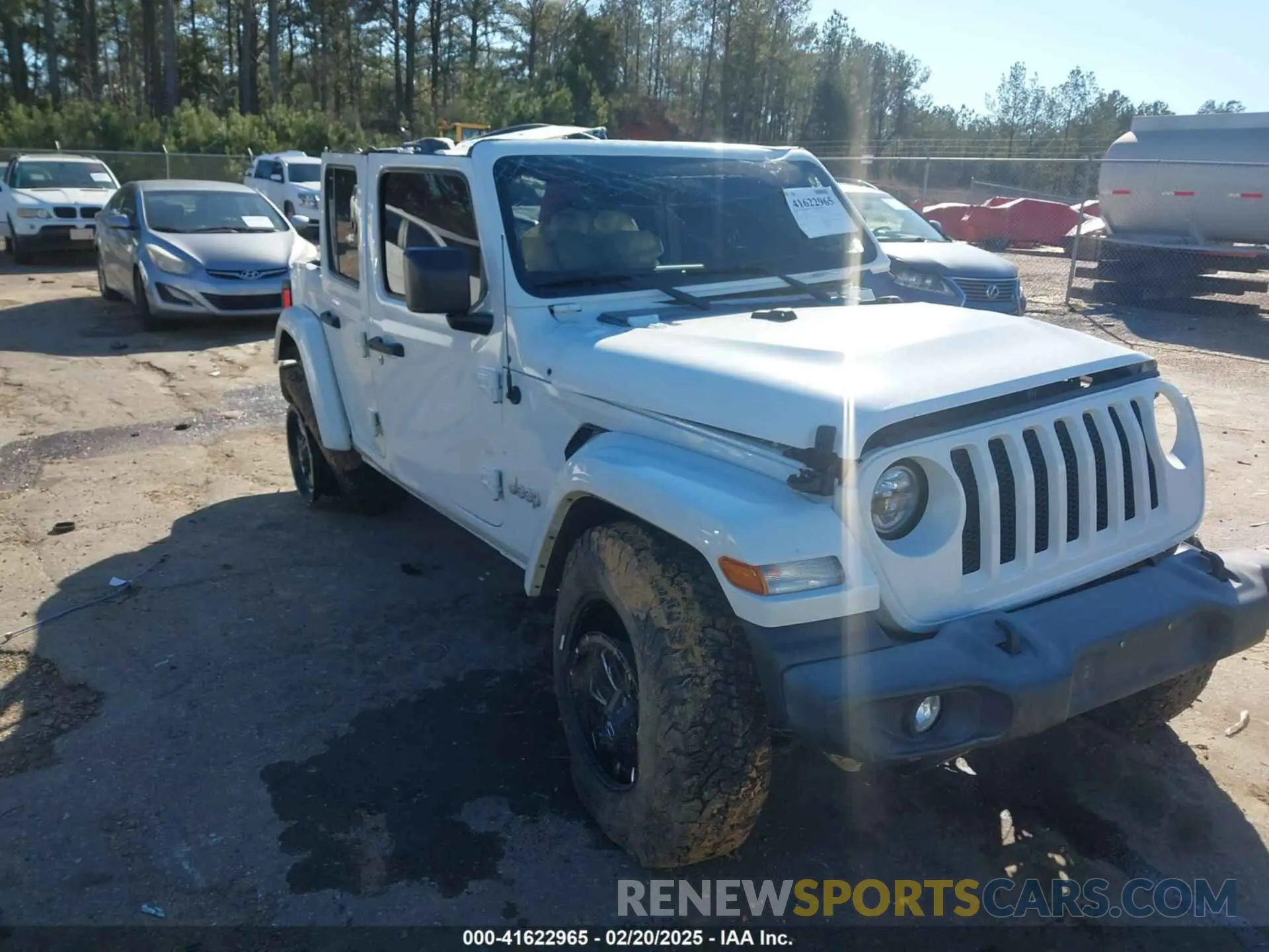 1 Photograph of a damaged car 1C4HJXDG4KW527085 JEEP WRANGLER UNLIMITED 2019
