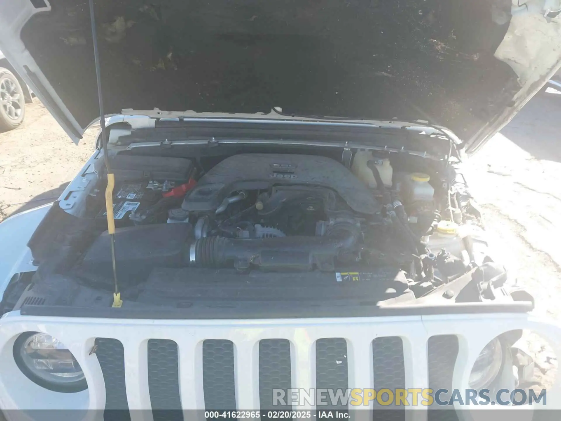 10 Photograph of a damaged car 1C4HJXDG4KW527085 JEEP WRANGLER UNLIMITED 2019