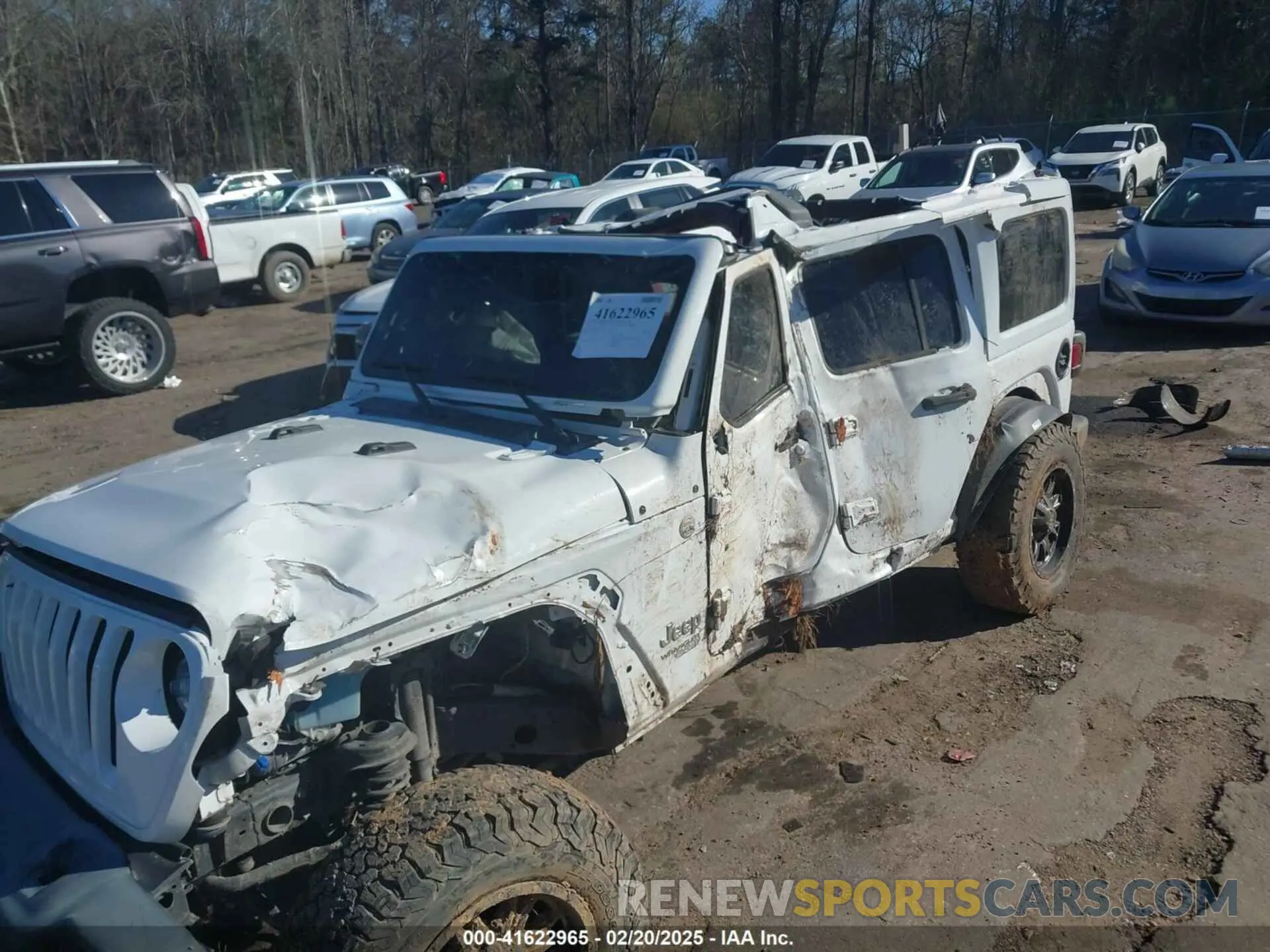 6 Photograph of a damaged car 1C4HJXDG4KW527085 JEEP WRANGLER UNLIMITED 2019