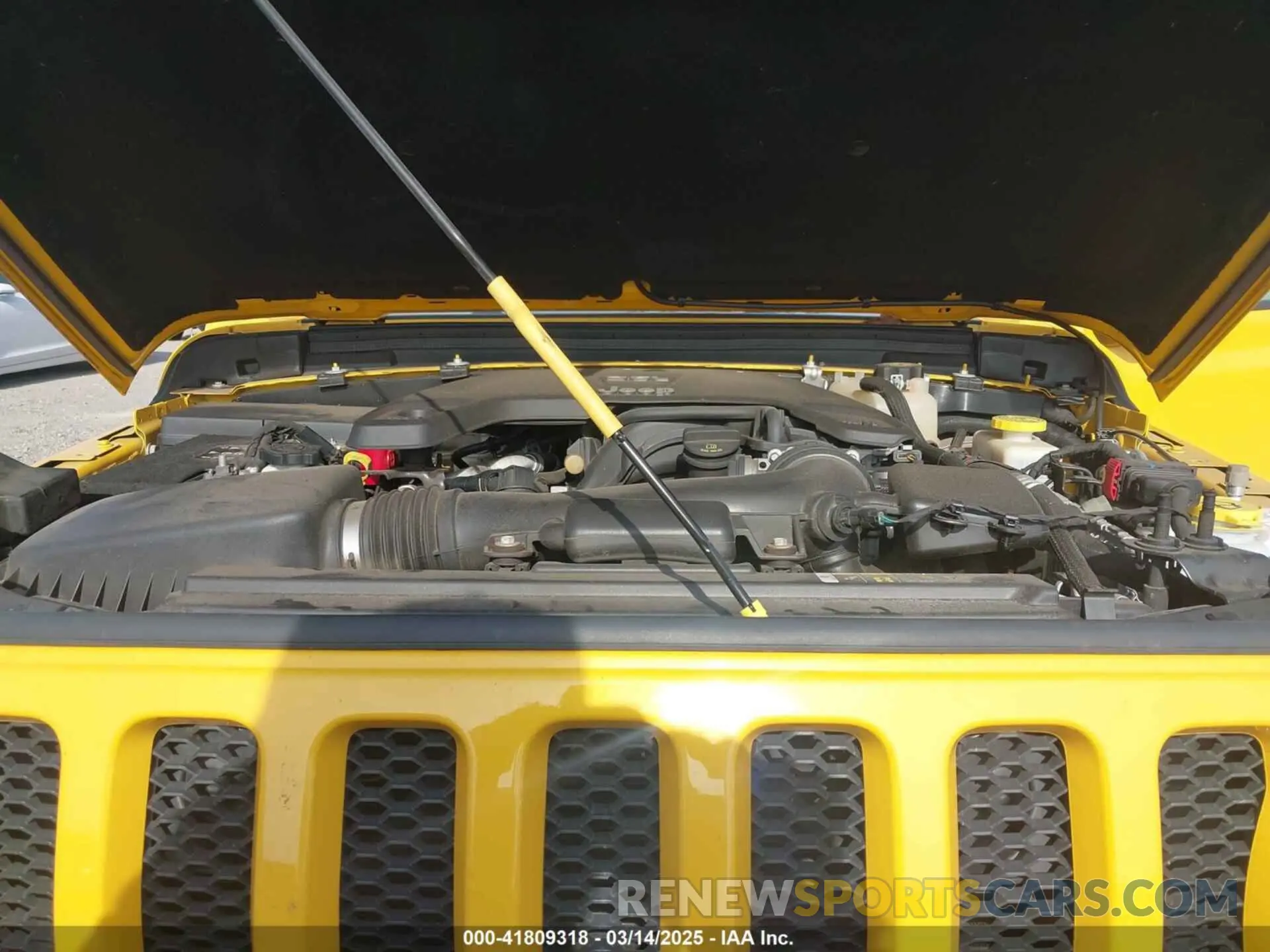 10 Photograph of a damaged car 1C4HJXDG4KW579364 JEEP WRANGLER UNLIMITED 2019