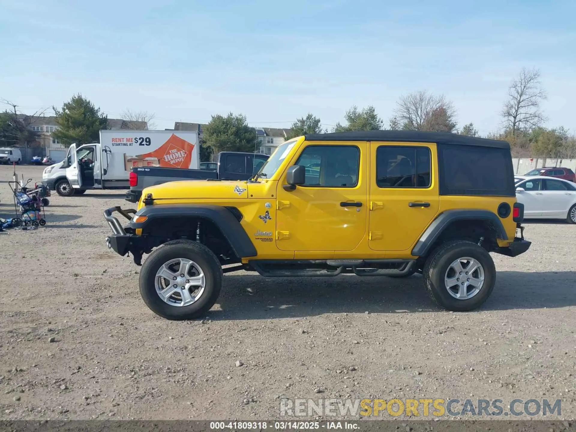 14 Photograph of a damaged car 1C4HJXDG4KW579364 JEEP WRANGLER UNLIMITED 2019