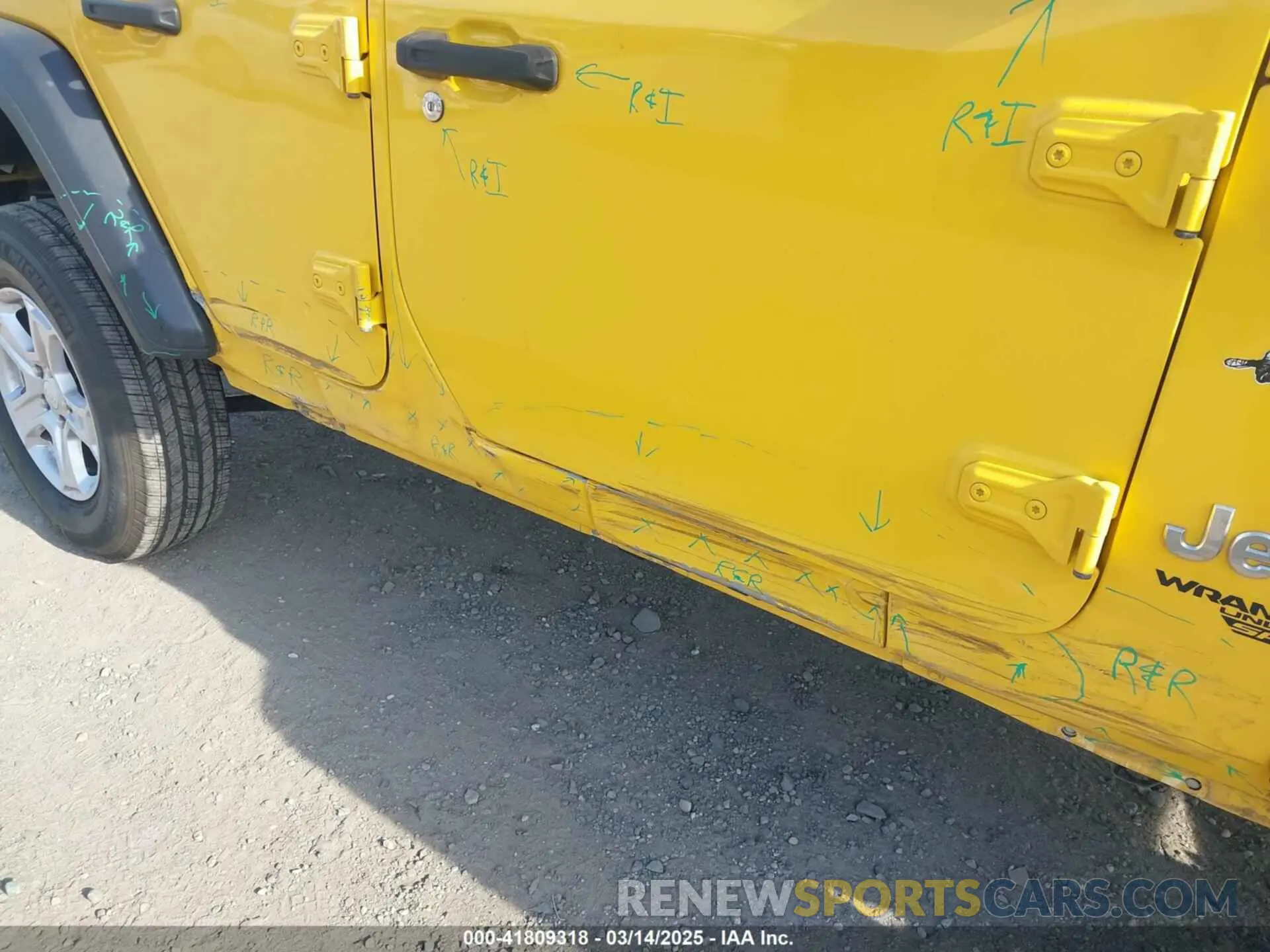 6 Photograph of a damaged car 1C4HJXDG4KW579364 JEEP WRANGLER UNLIMITED 2019