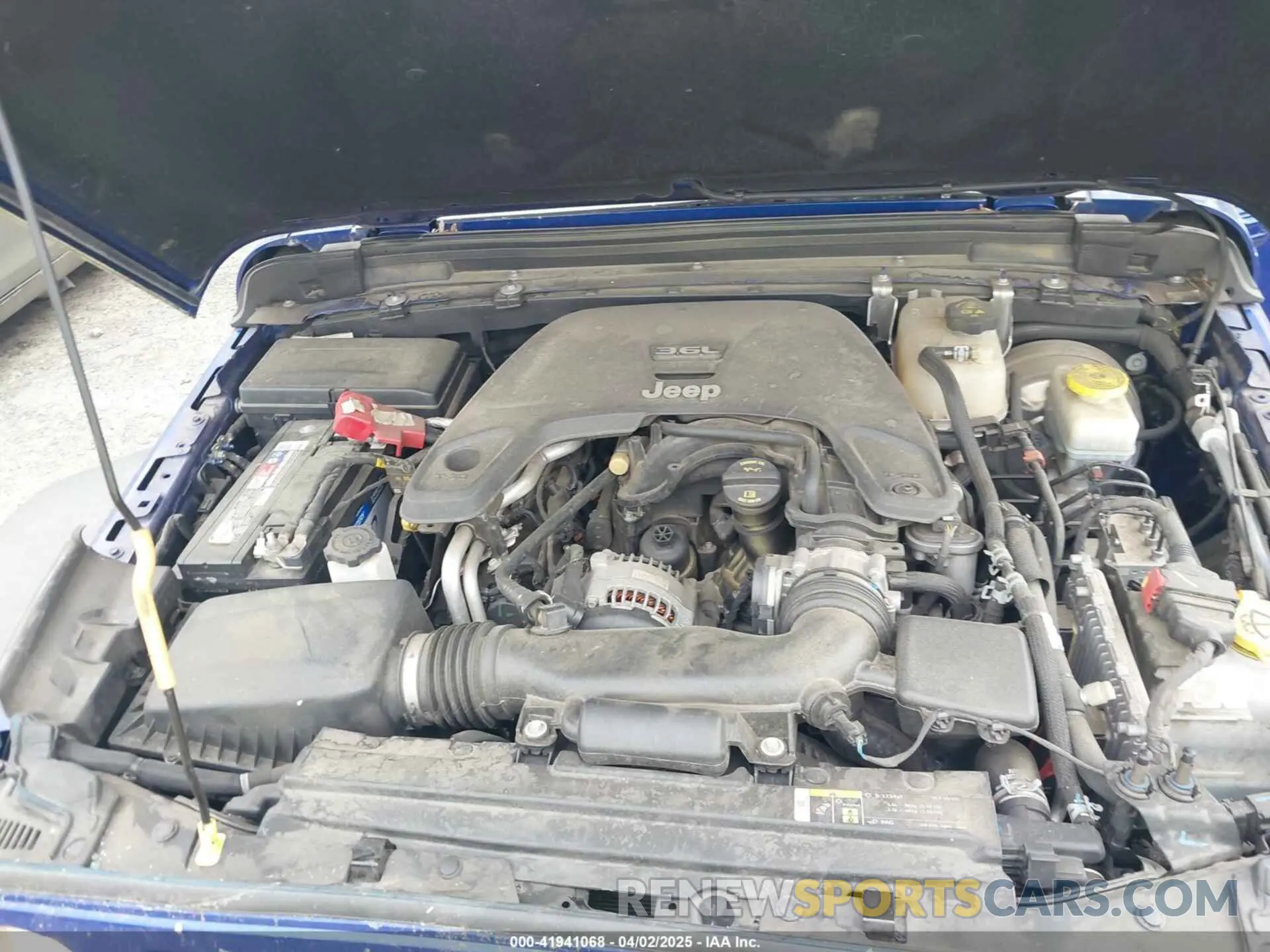 10 Photograph of a damaged car 1C4HJXDG4KW627445 JEEP WRANGLER UNLIMITED 2019