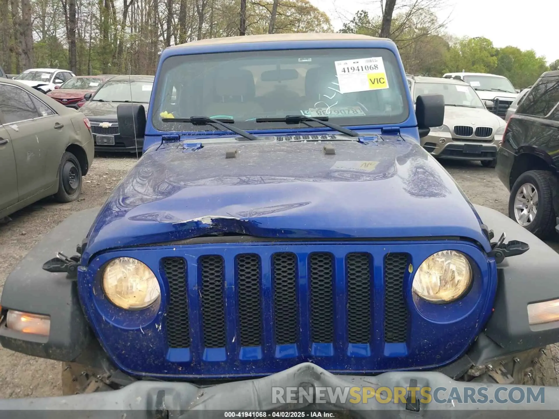 12 Photograph of a damaged car 1C4HJXDG4KW627445 JEEP WRANGLER UNLIMITED 2019