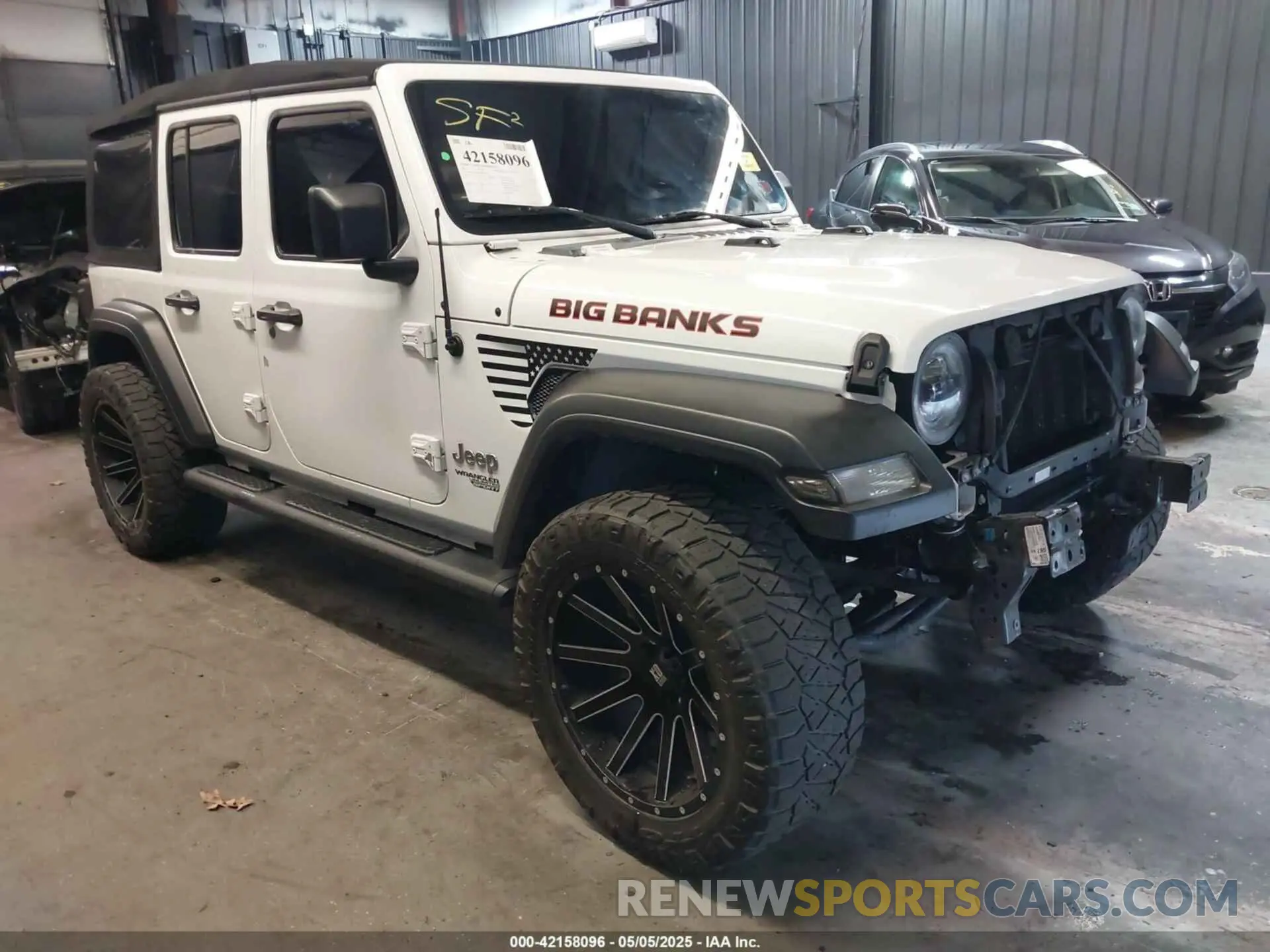1 Photograph of a damaged car 1C4HJXDG4KW639403 JEEP WRANGLER UNLIMITED 2019