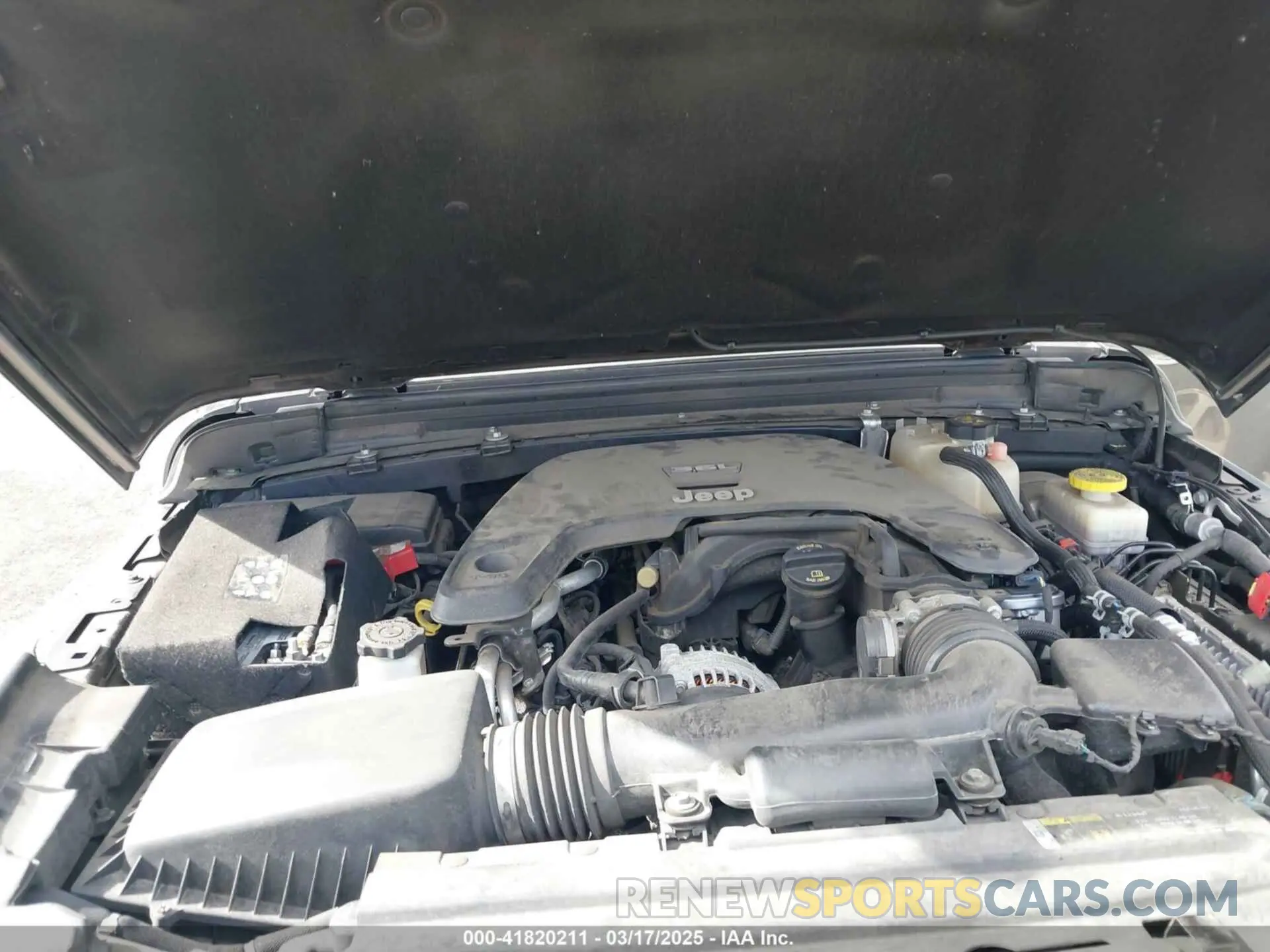 10 Photograph of a damaged car 1C4HJXDG6KW538685 JEEP WRANGLER UNLIMITED 2019