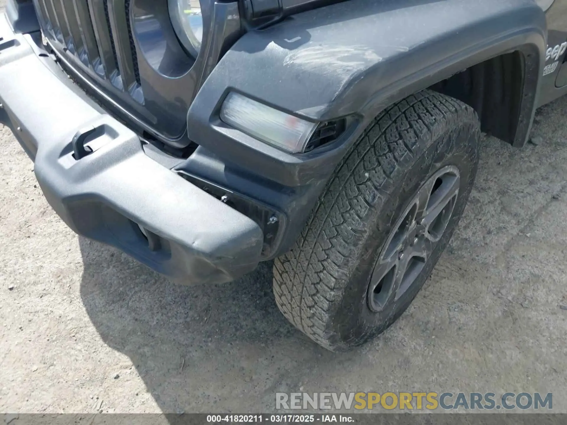 19 Photograph of a damaged car 1C4HJXDG6KW538685 JEEP WRANGLER UNLIMITED 2019