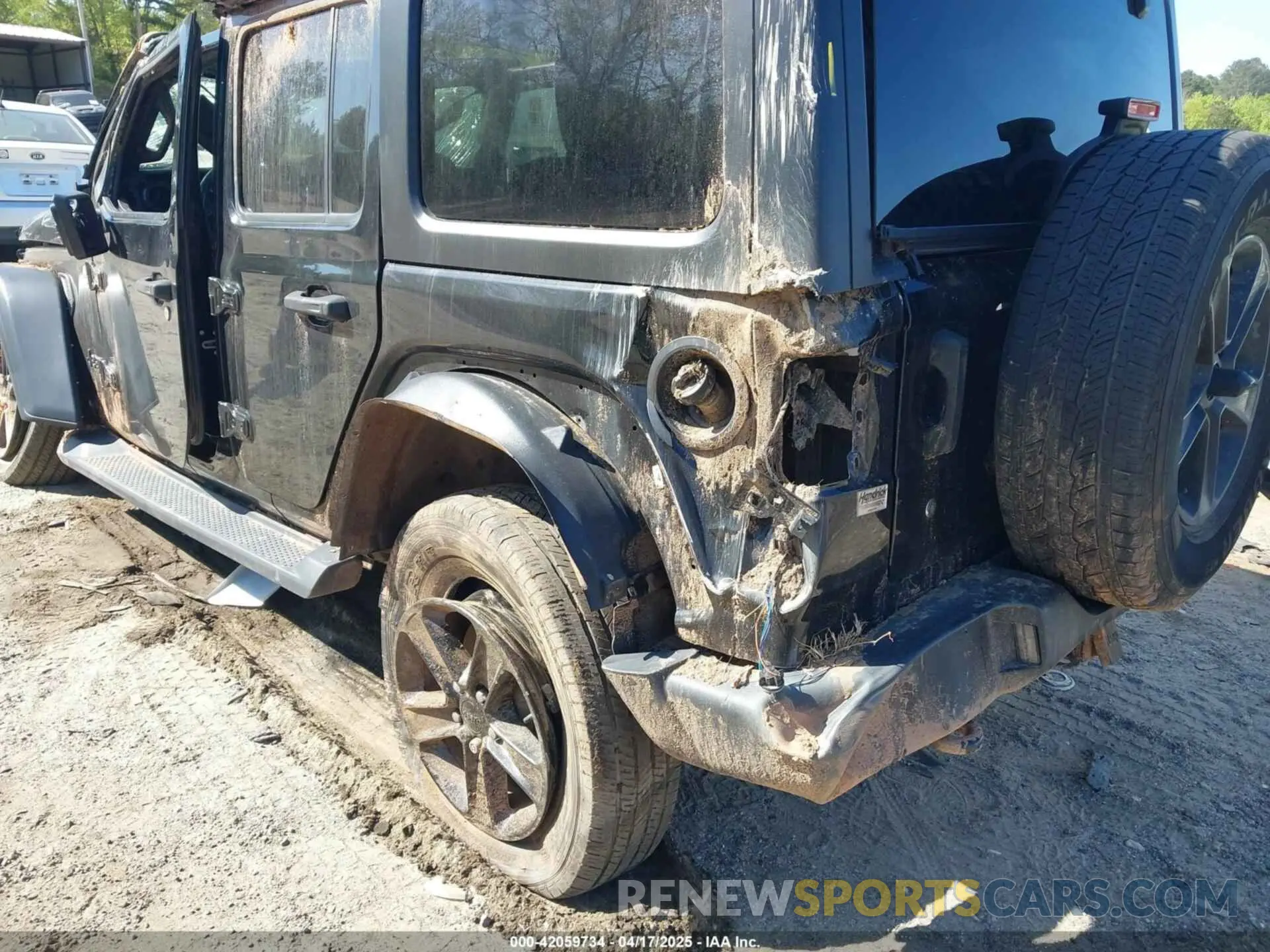 6 Photograph of a damaged car 1C4HJXDG7KW671598 JEEP WRANGLER UNLIMITED 2019