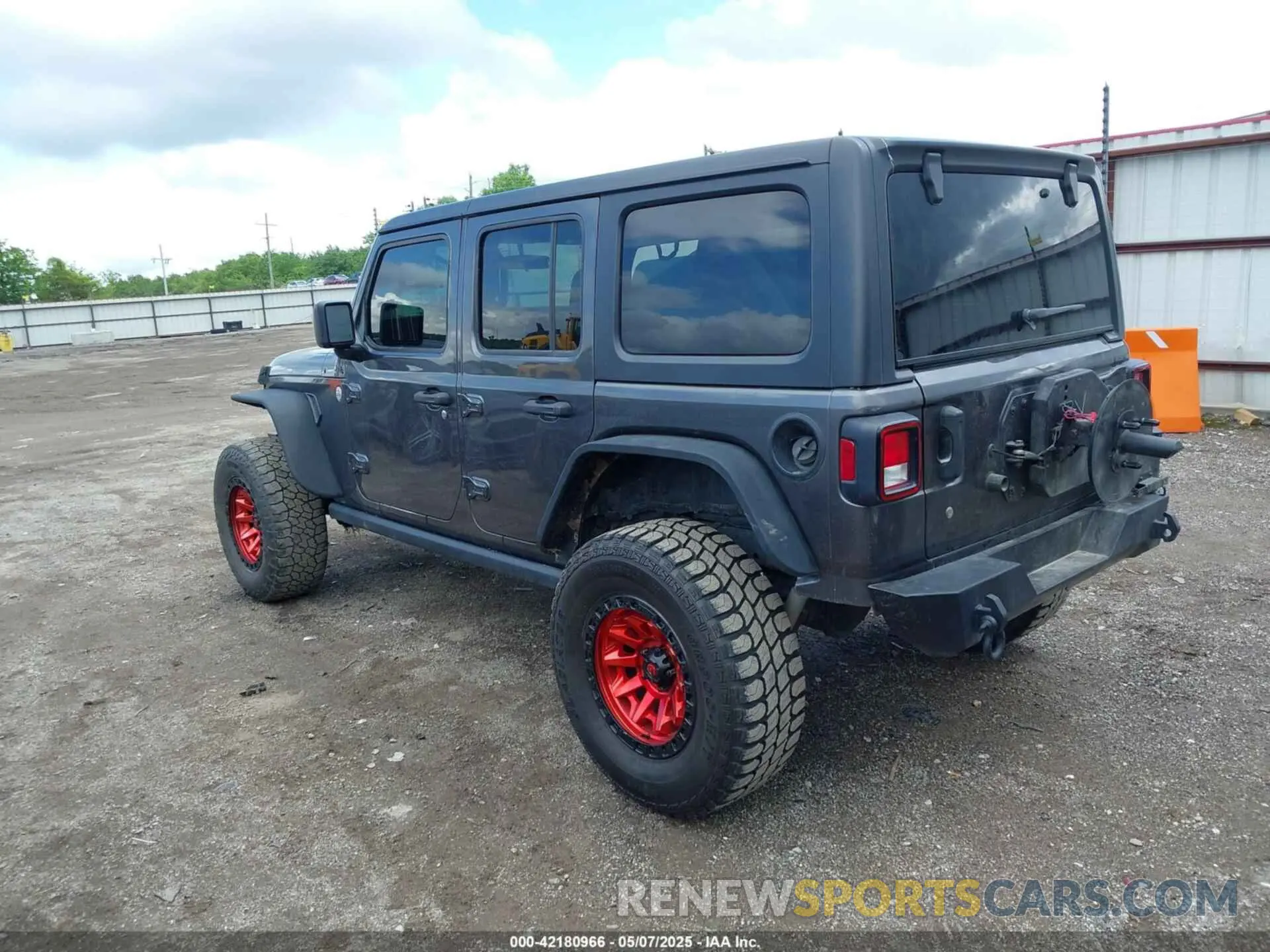 22 Photograph of a damaged car 1C4HJXDG9KW598816 JEEP WRANGLER UNLIMITED 2019