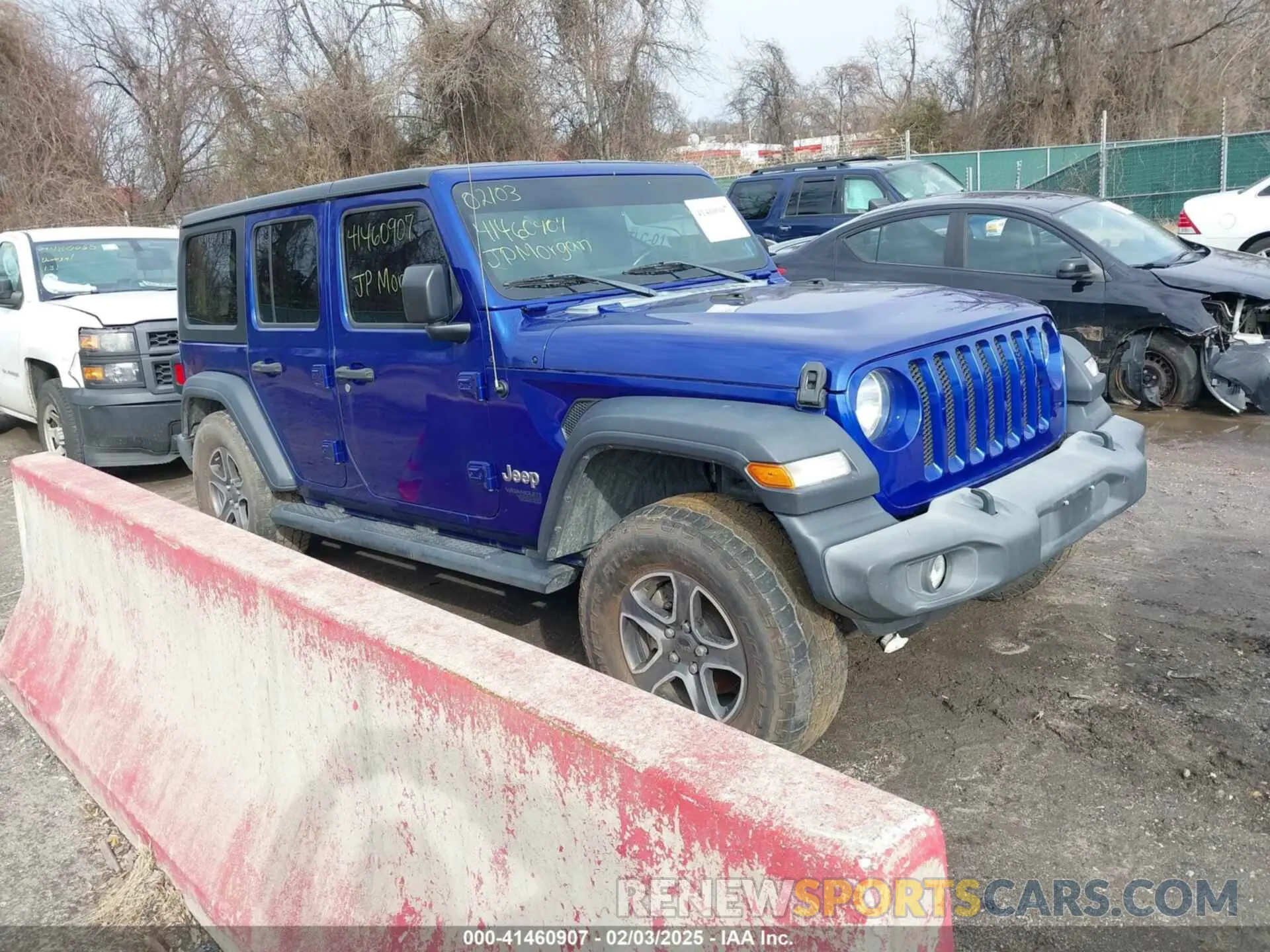 1 Photograph of a damaged car 1C4HJXDG9KW603805 JEEP WRANGLER UNLIMITED 2019