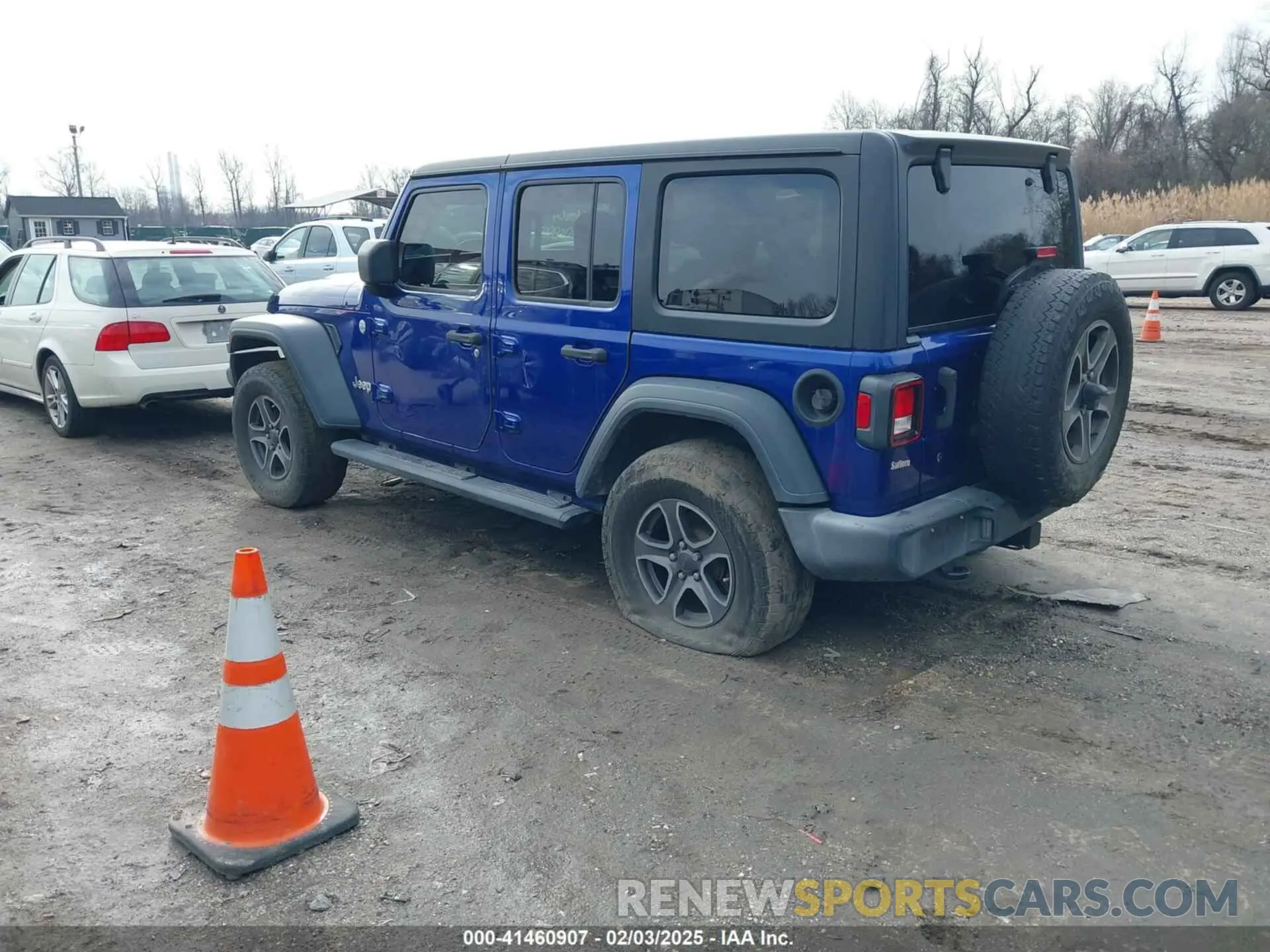 3 Photograph of a damaged car 1C4HJXDG9KW603805 JEEP WRANGLER UNLIMITED 2019