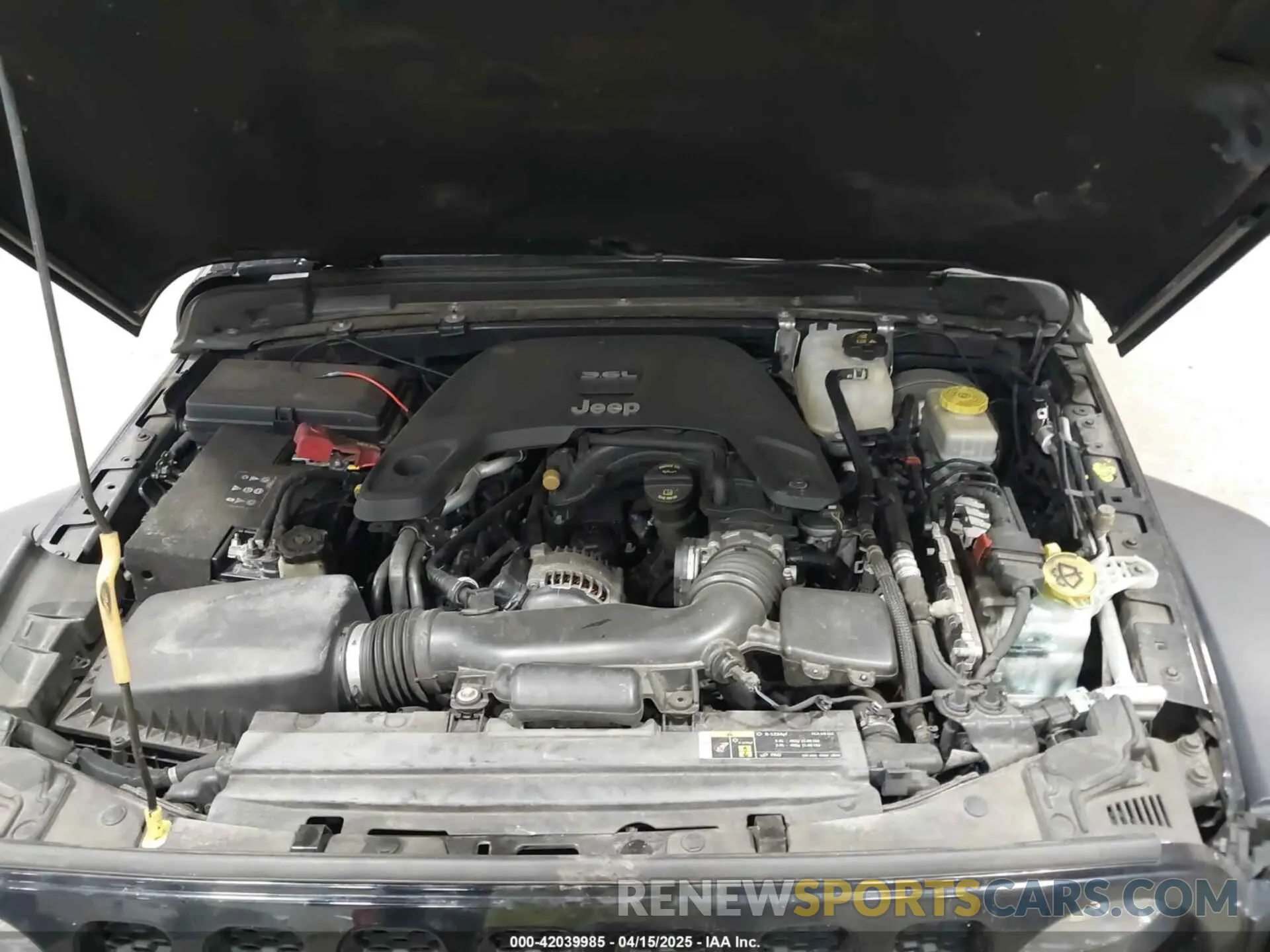 10 Photograph of a damaged car 1C4HJXDGXKW505396 JEEP WRANGLER UNLIMITED 2019