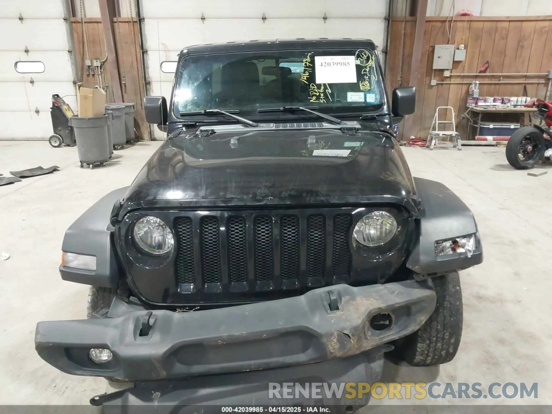 12 Photograph of a damaged car 1C4HJXDGXKW505396 JEEP WRANGLER UNLIMITED 2019