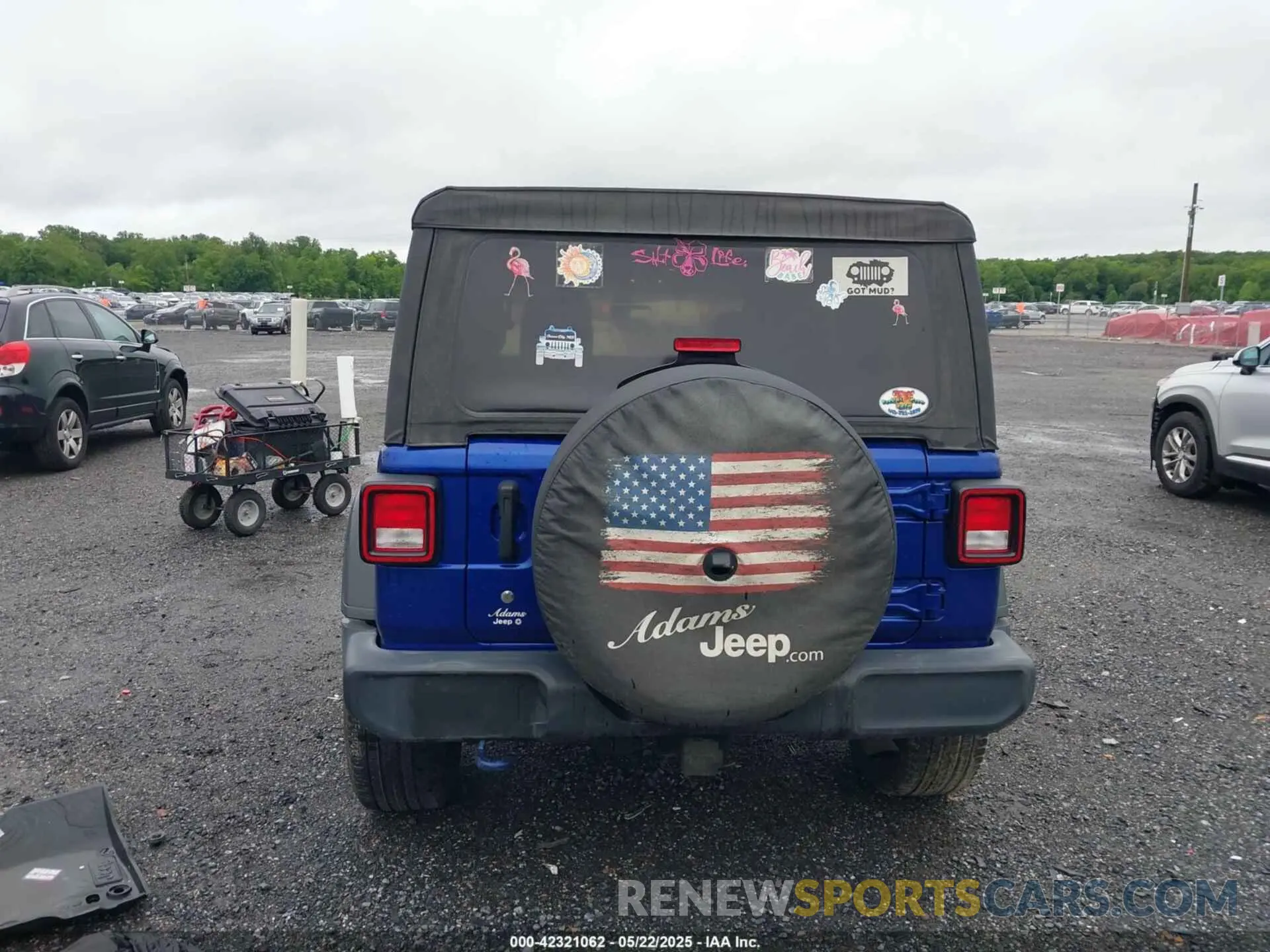 16 Photograph of a damaged car 1C4HJXDN3KW547195 JEEP WRANGLER UNLIMITED 2019