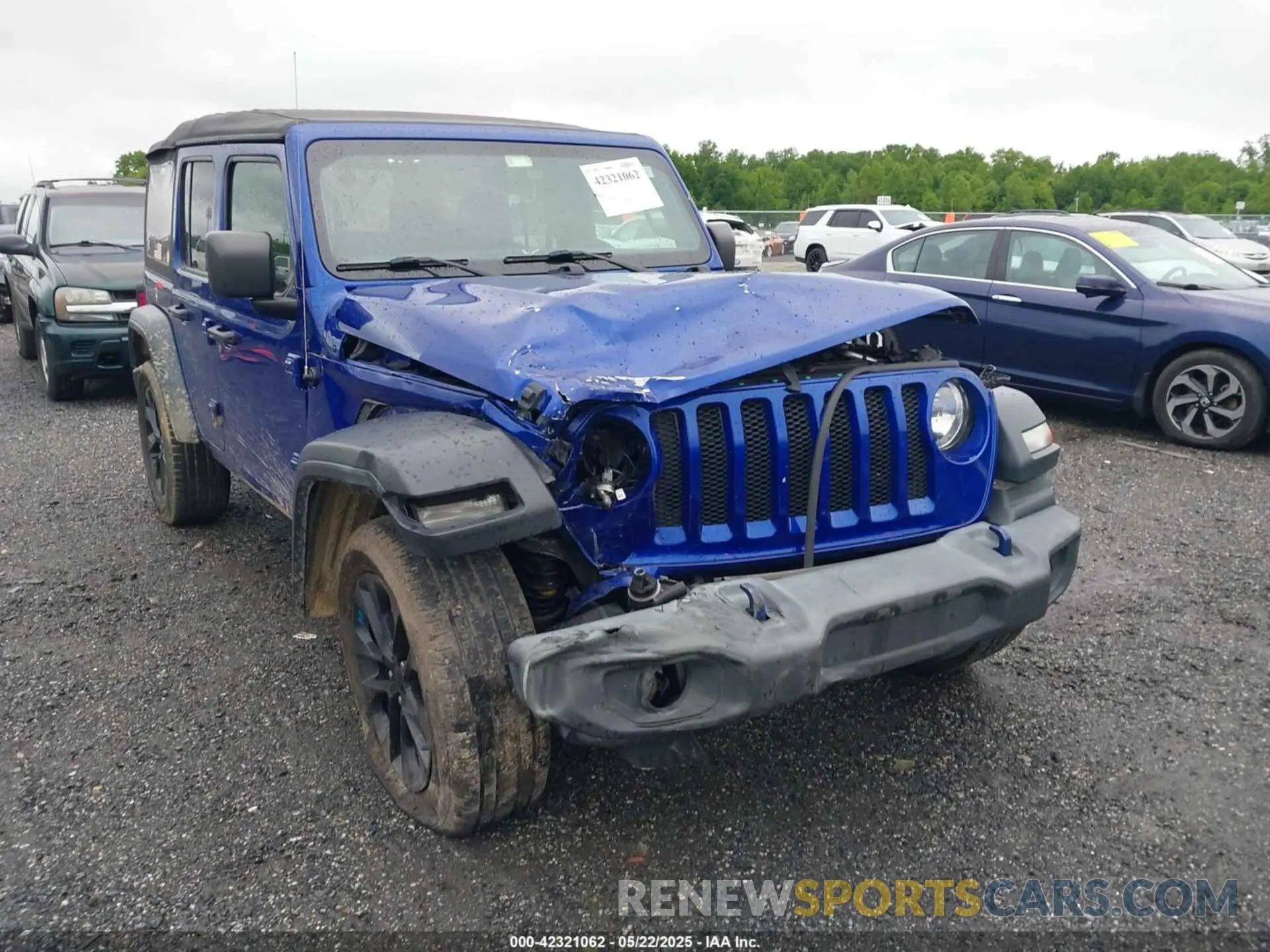 6 Photograph of a damaged car 1C4HJXDN3KW547195 JEEP WRANGLER UNLIMITED 2019