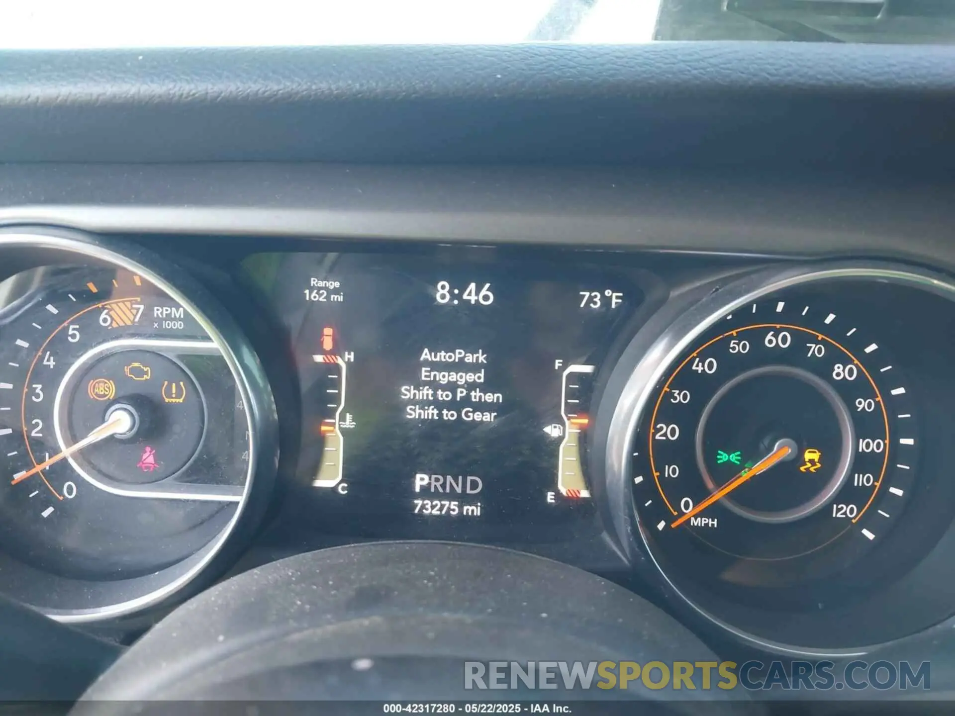 7 Photograph of a damaged car 1C4HJXDN4KW570520 JEEP WRANGLER UNLIMITED 2019