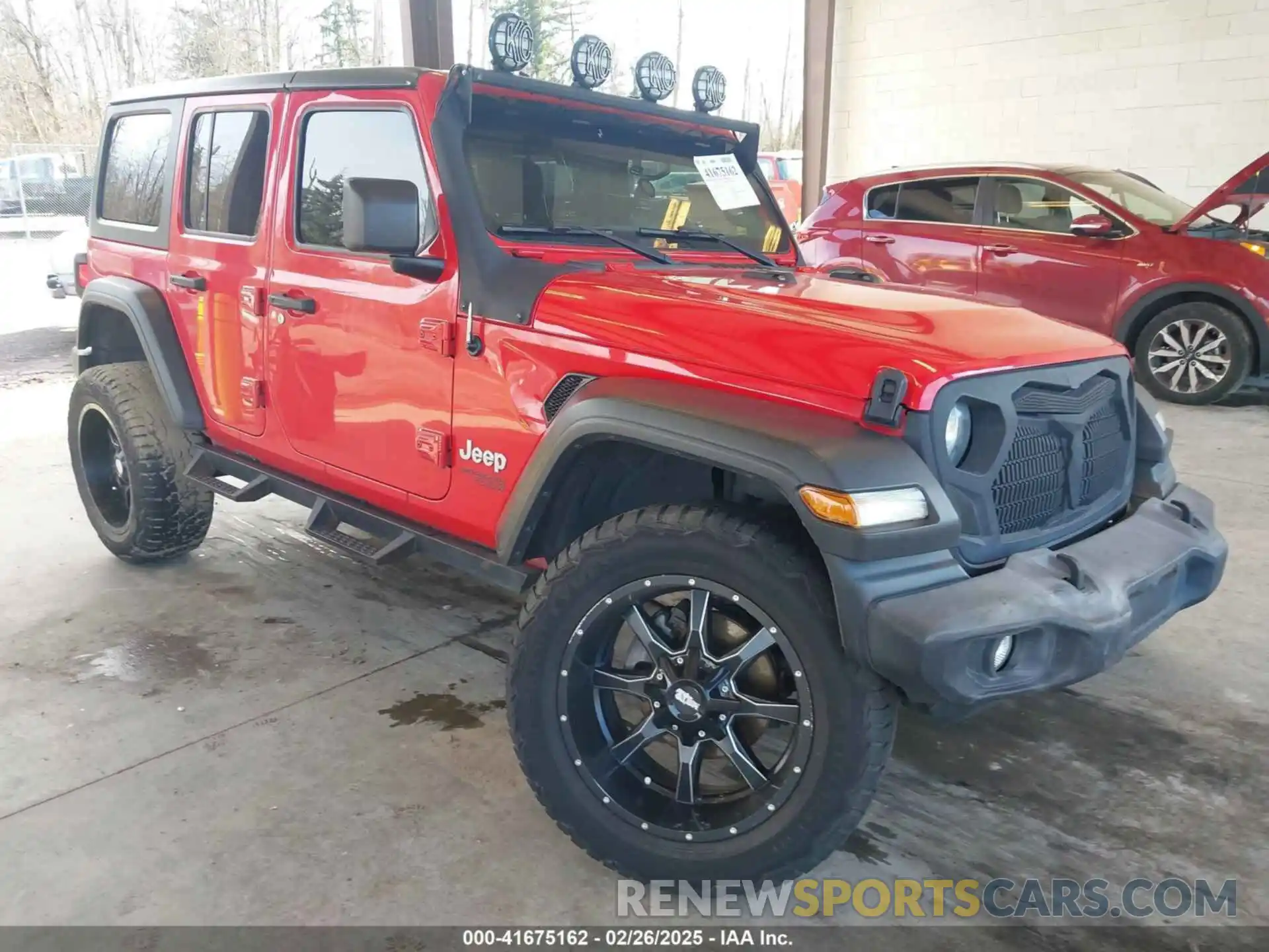 1 Photograph of a damaged car 1C4HJXDN4KW637889 JEEP WRANGLER UNLIMITED 2019